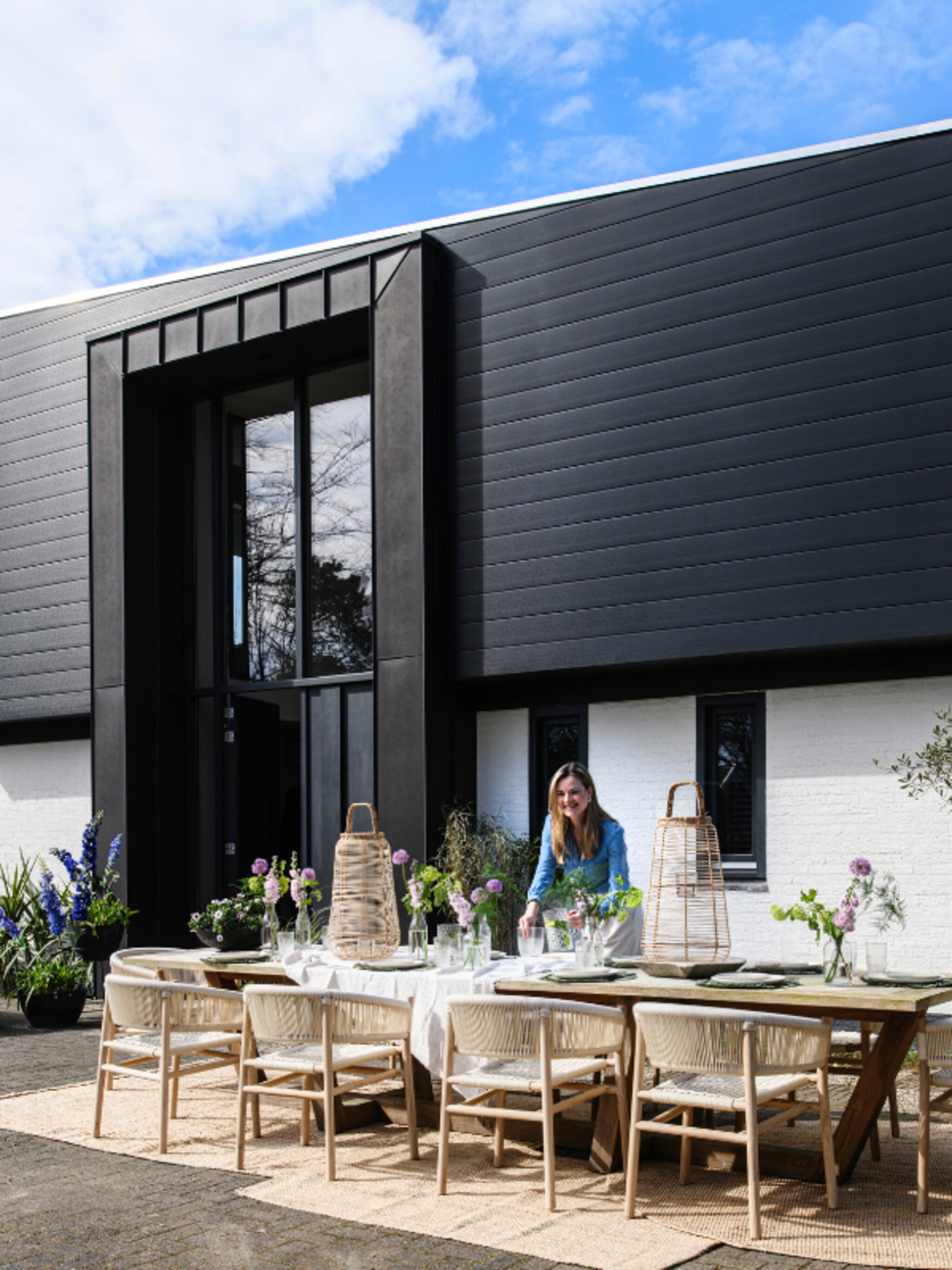 buitenkijken de moderne villa van isabelle in oostvoorne