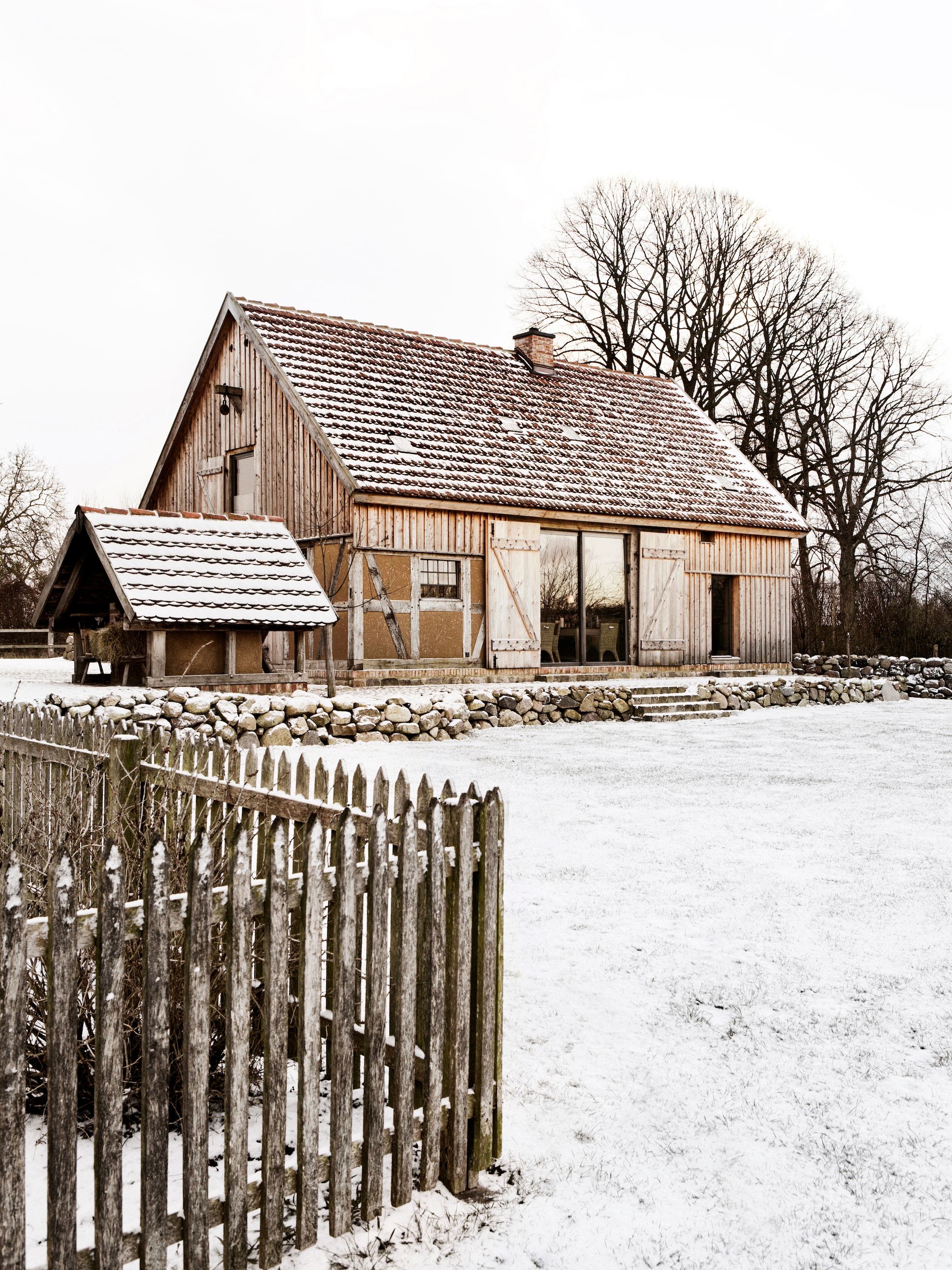 binnenkijken in een schuurhuis