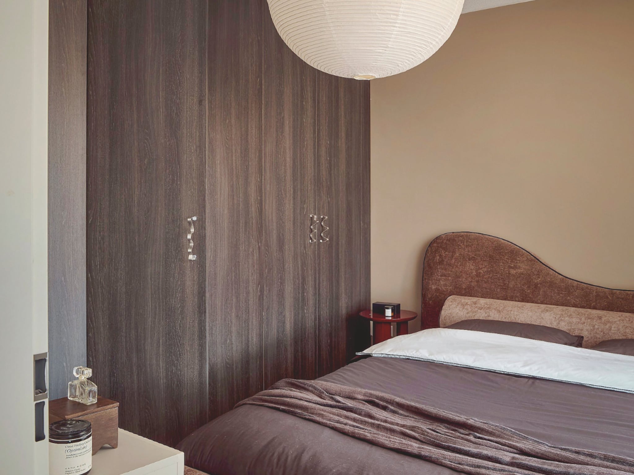 diy hoofdbord hotelchic slaapkamer