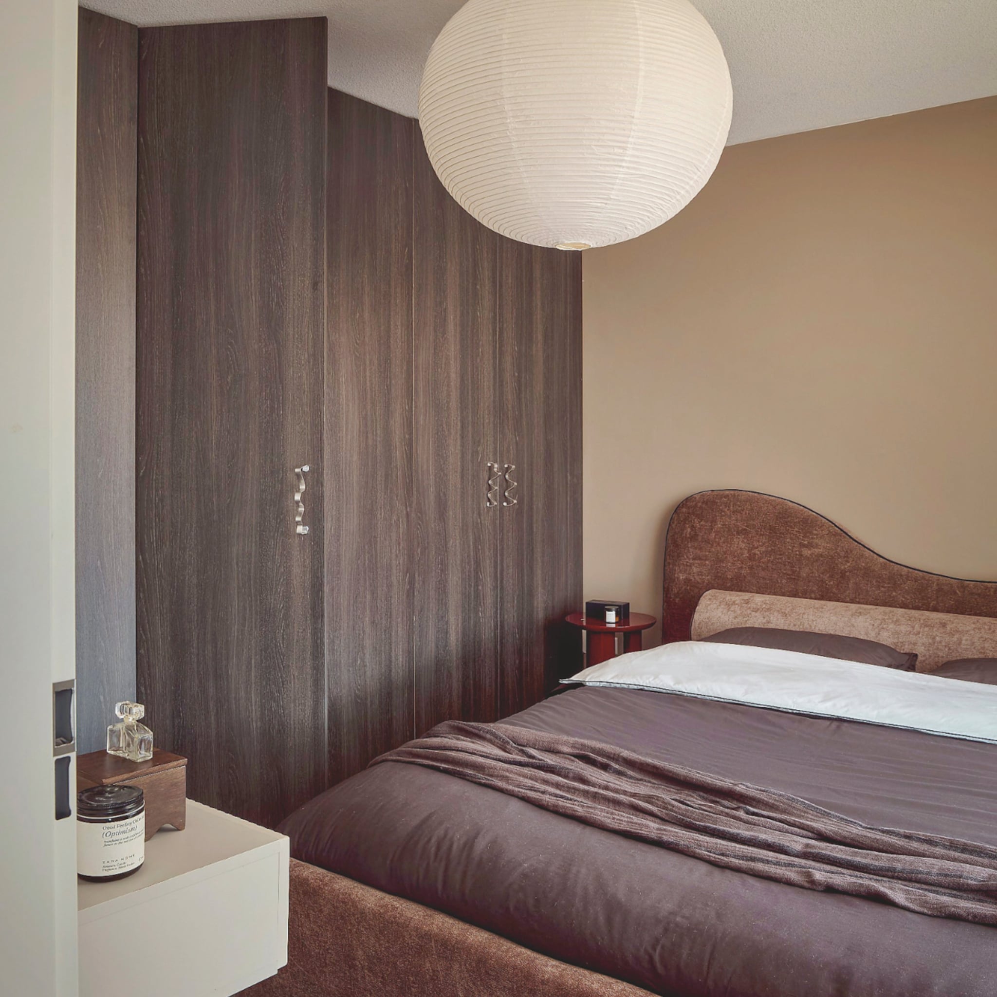diy hoofdbord hotelchic slaapkamer