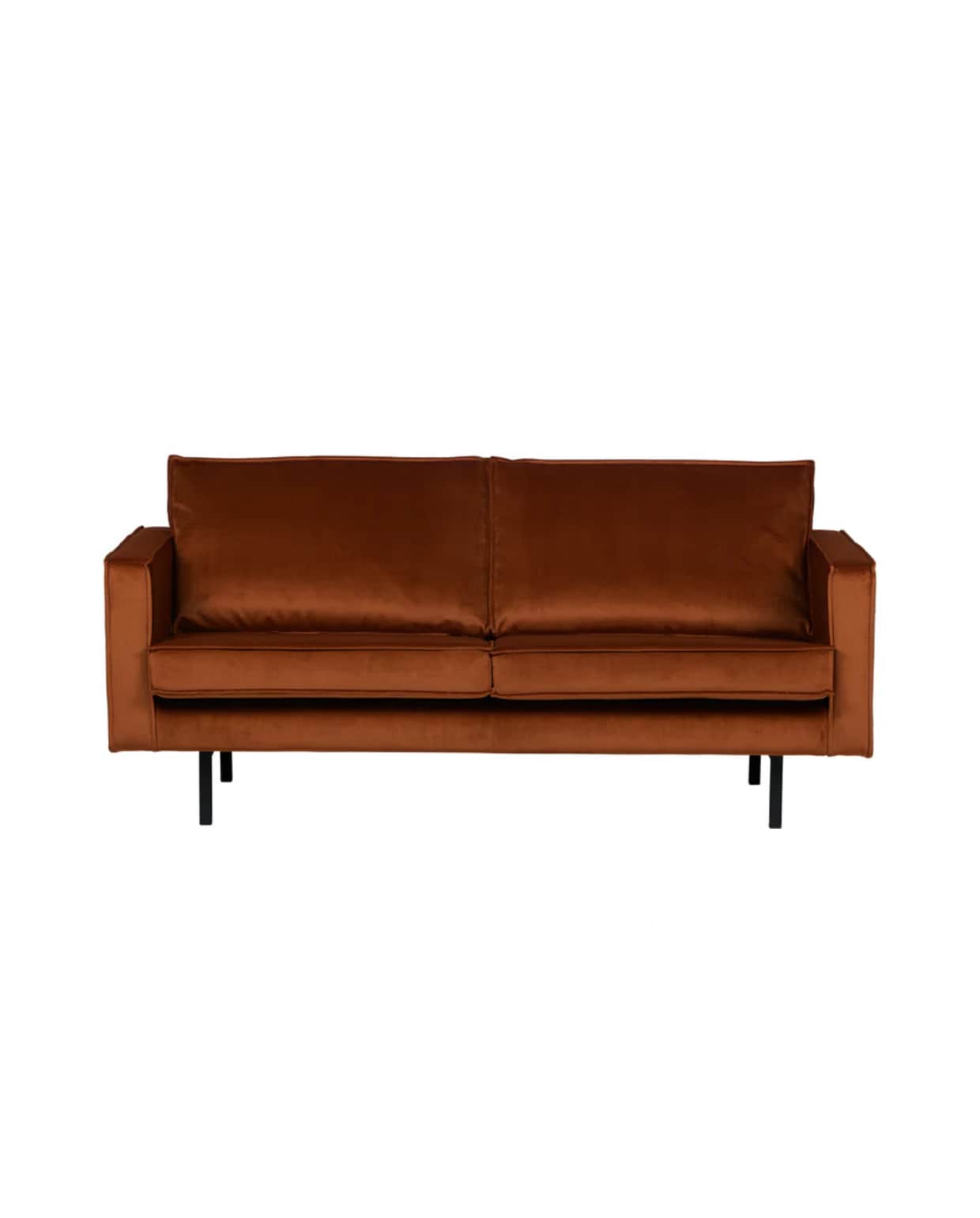 Shop op shop.vtwonen.nl: Woood 2,5-zits bank Rodeo, velvet, roest, 190x86x85 cm (bxdxh) € 899,-.  Woood