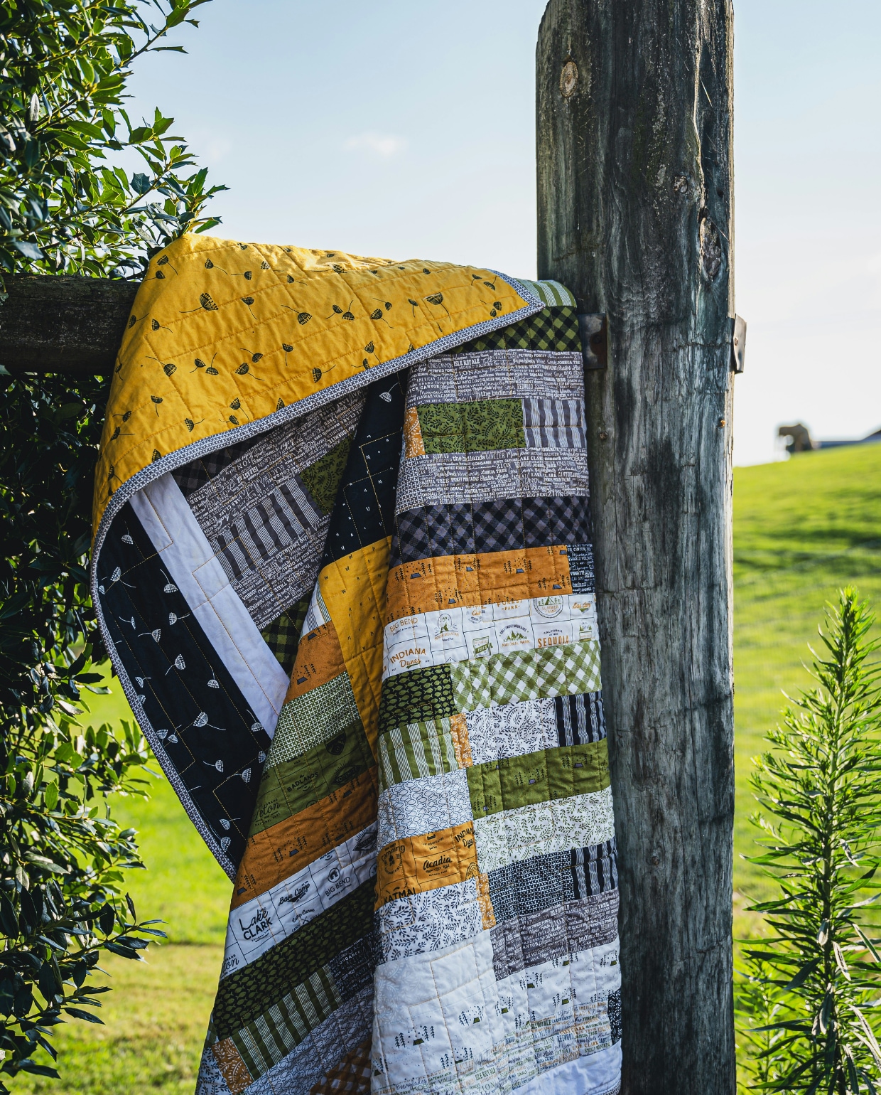 Sprei met patchwork Unsplash