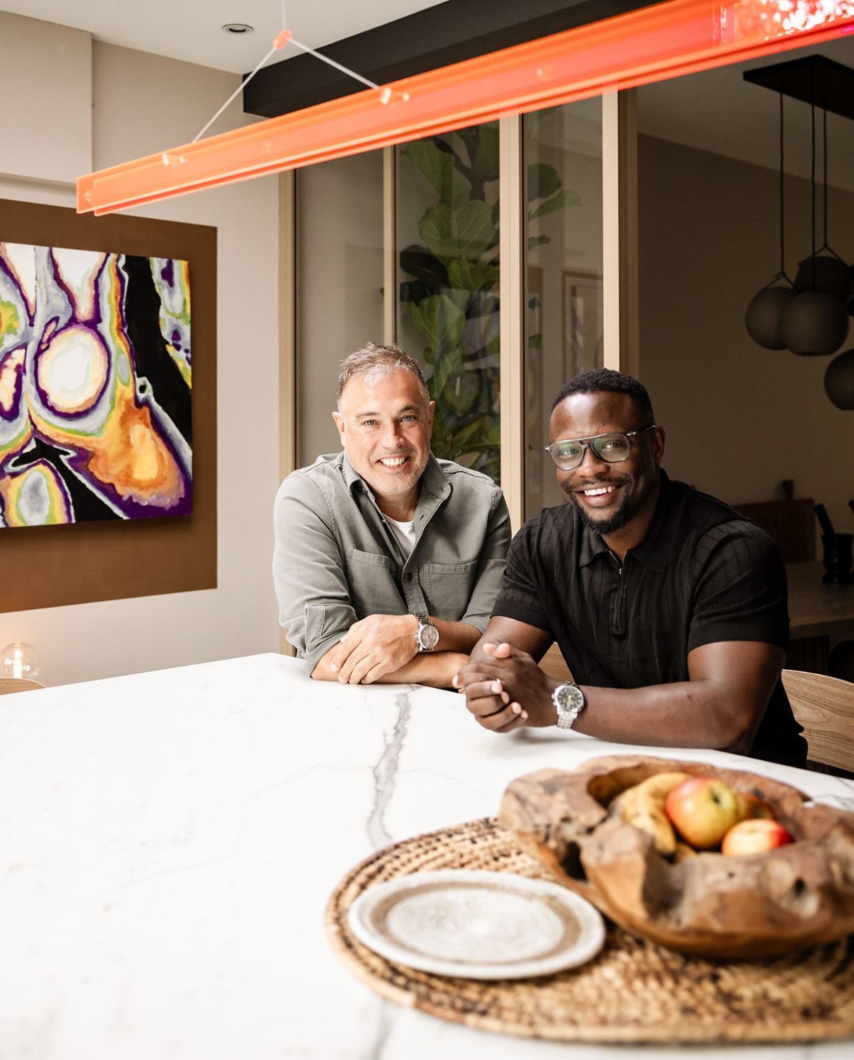 Weer verliefd op je huis aflevering 1 seizoen 23 2025, stylist Frans in Eindhoven, bewoners René en Lewis Weer verliefd op je huis aflevering 1 seizoen 23 2025 | styling Frans Uyterlinde | fotografie Sonja Velda