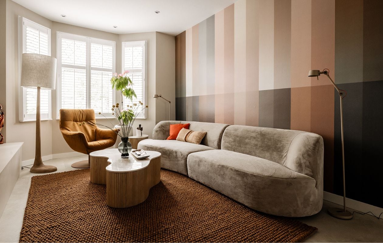 Weer verliefd op je huis aflevering 1 seizoen 23 2025, stylist Frans in Eindhoven, zitkamer Weer verliefd op je huis aflevering 1 seizoen 23 2025 | styling Frans Uyterlinde | fotografie Sonja Velda