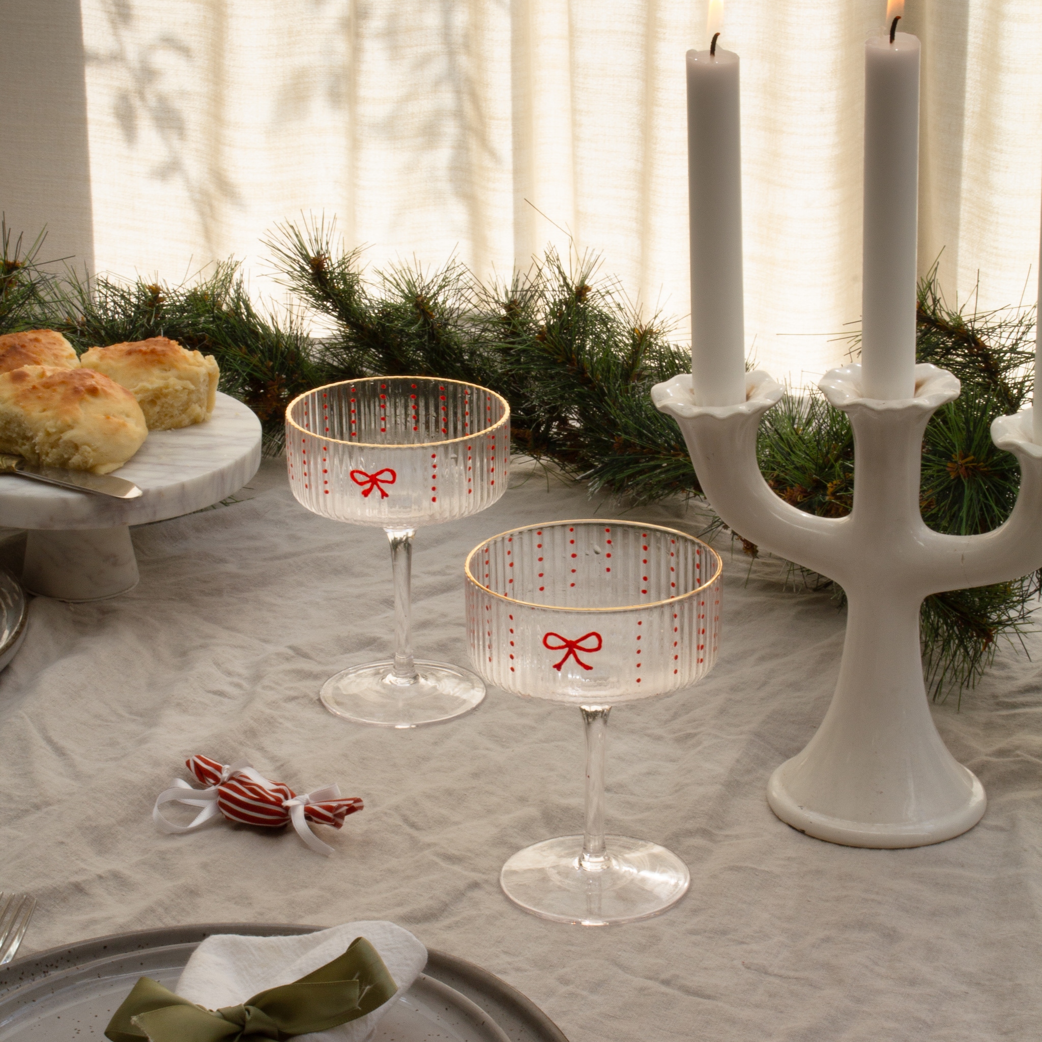 zo maak je sprankelende kerstcoupes