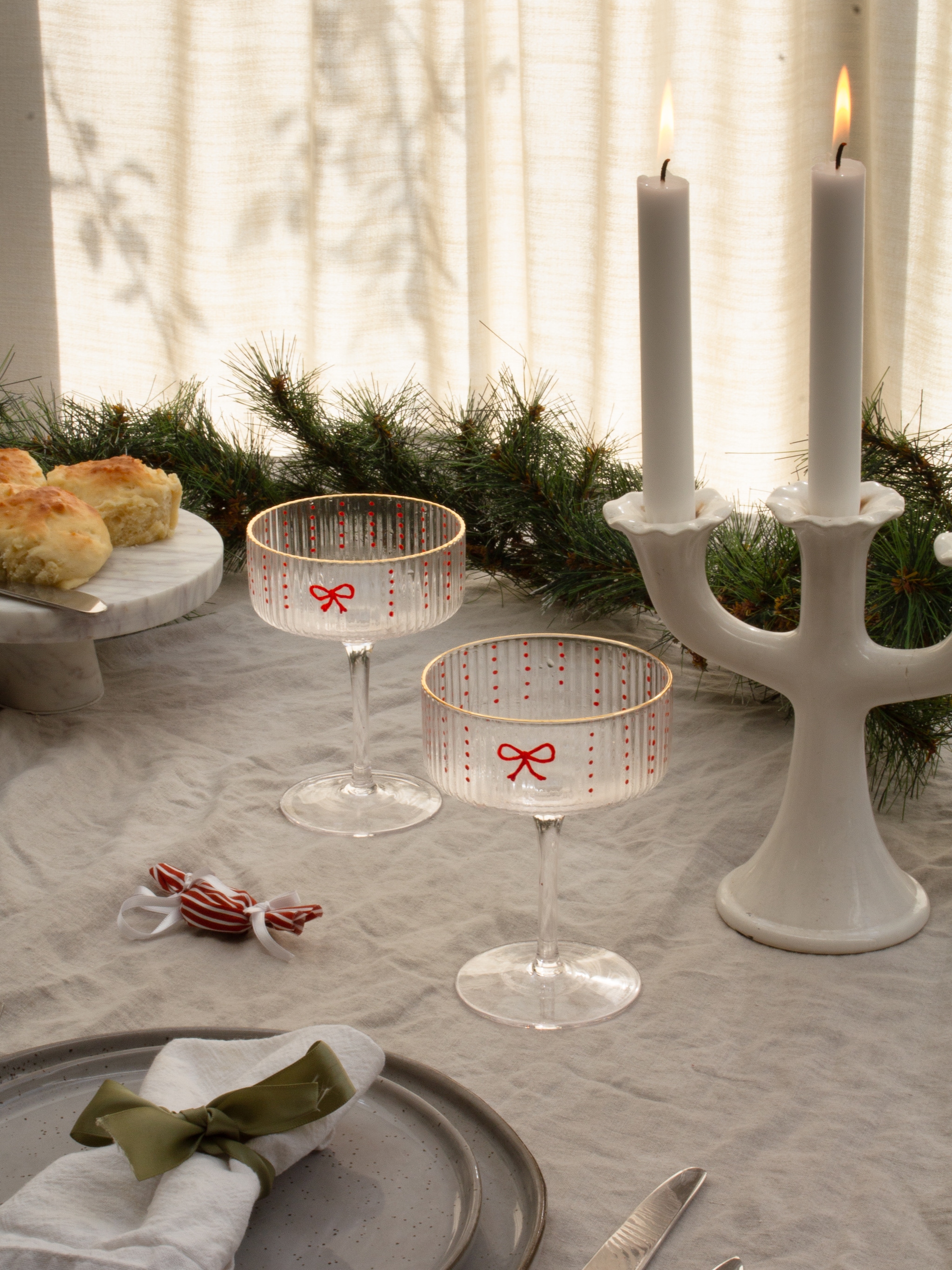 zo maak je sprankelende kerstcoupes