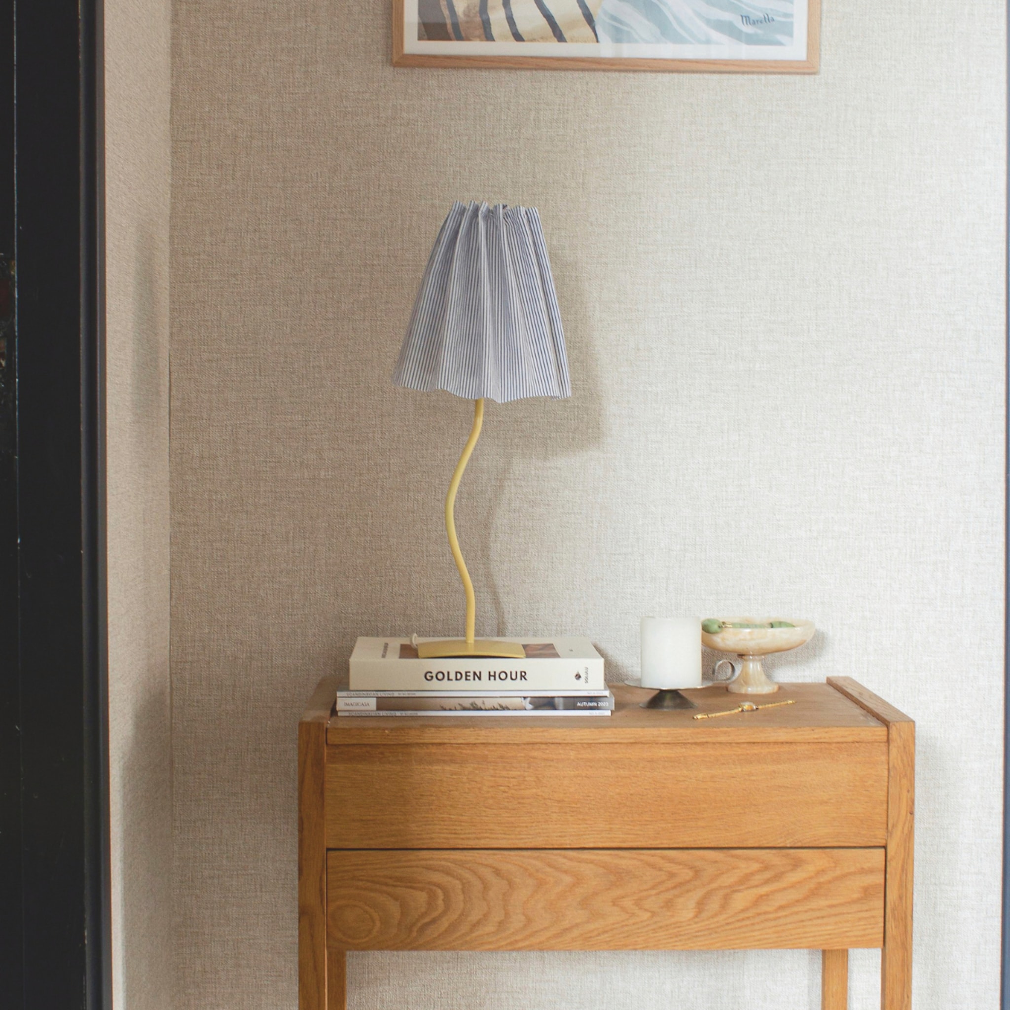 diy lampenkap met ruches