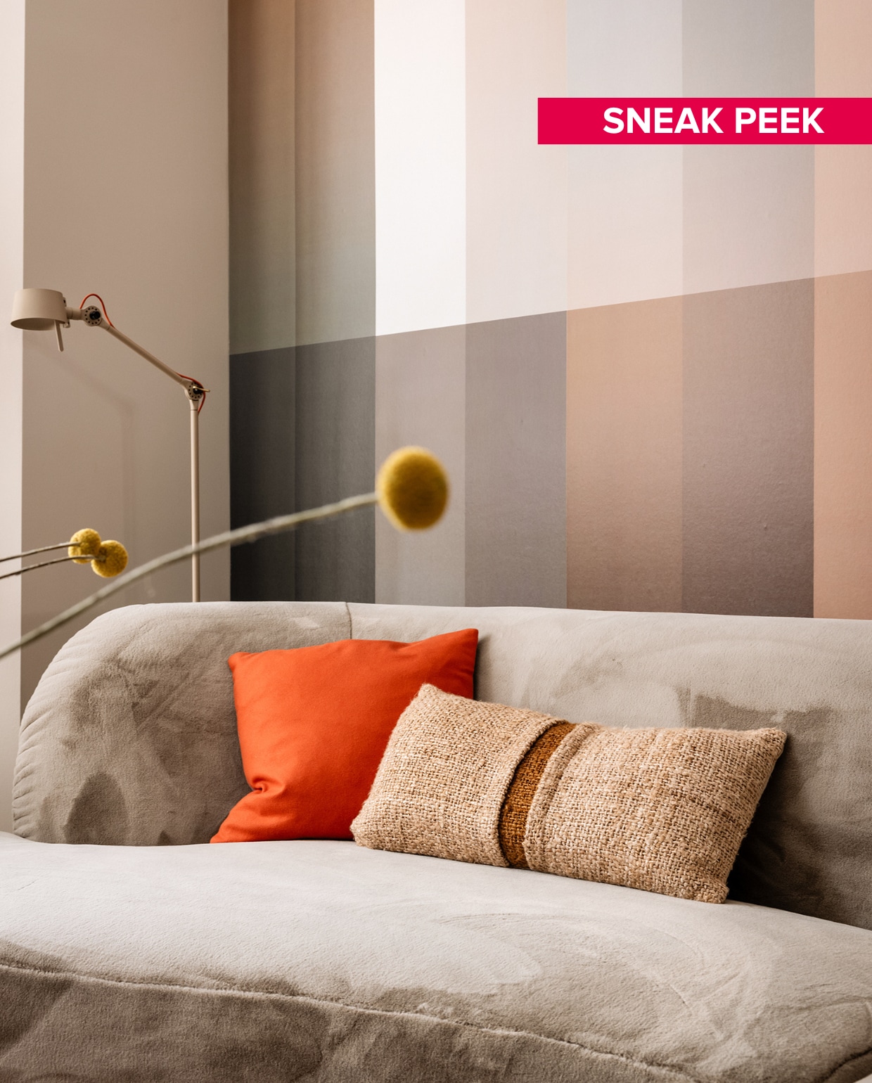 Weer verliefd op je huis aflevering 1 seizoen 23 2025, stylist Frans in Eindhoven, de zithoek na de make-over  Weer verliefd op je huis aflevering 1 seizoen 23 2025 | styling Frans Uyterlinde | fotografie Sonja Velda