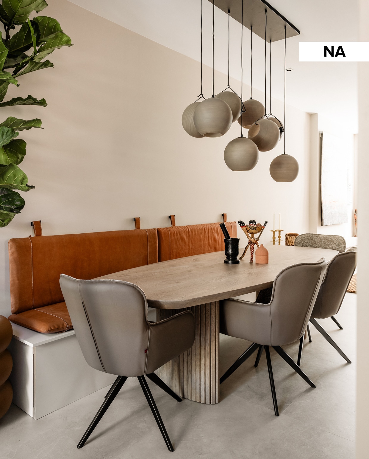 Weer verliefd op je huis aflevering 1 seizoen 23 2025, stylist Frans in Eindhoven, eetkamer na de make-over Weer verliefd op je huis aflevering 1 seizoen 23 2025 | styling Frans Uyterlinde | fotografie Sonja Velda
