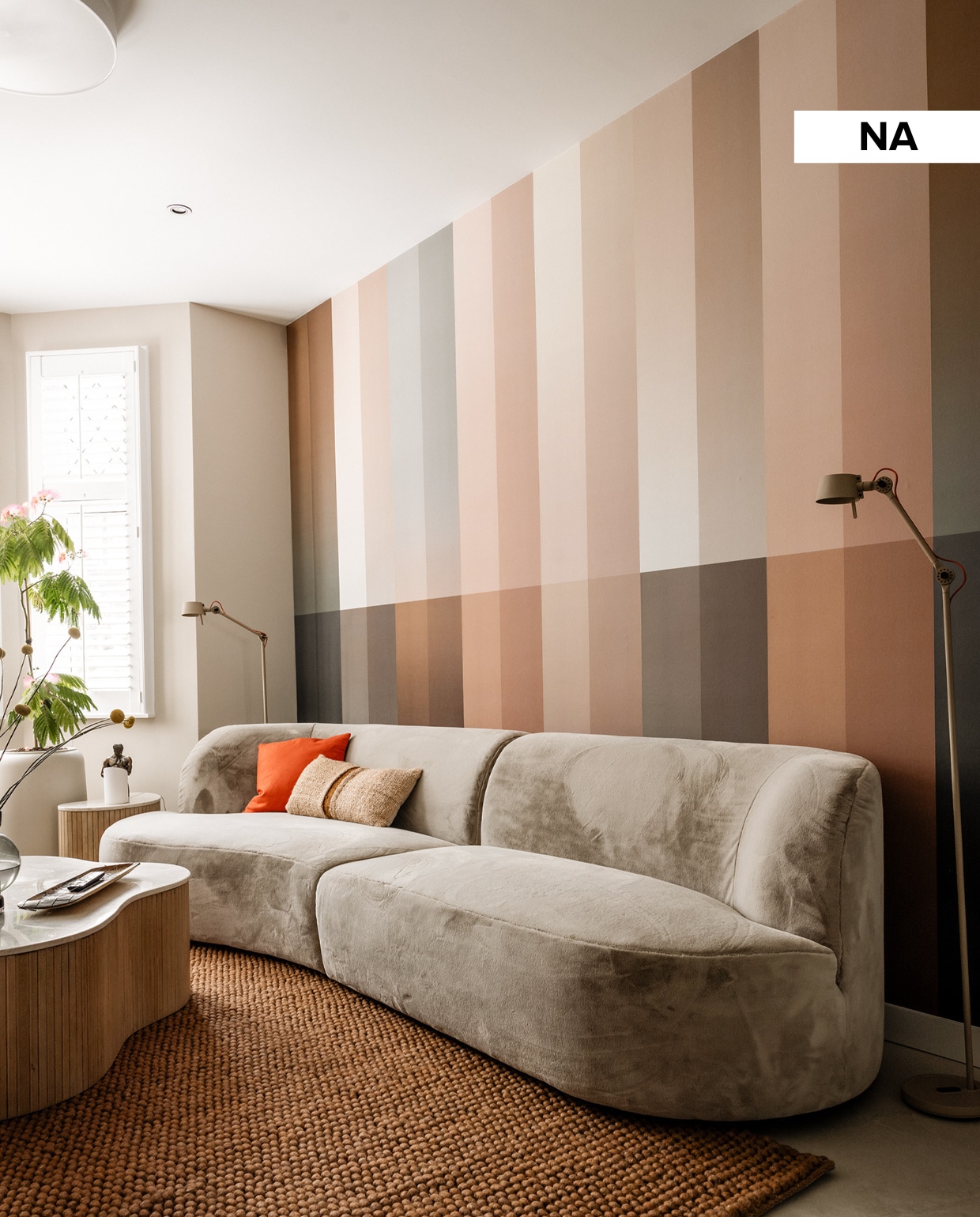 Weer verliefd op je huis aflevering 1 seizoen 23 2025, stylist Frans in Eindhoven, woonkamer na de make-over Weer verliefd op je huis aflevering 1 seizoen 23 2025 | styling Frans Uyterlinde | fotografie Sonja Velda