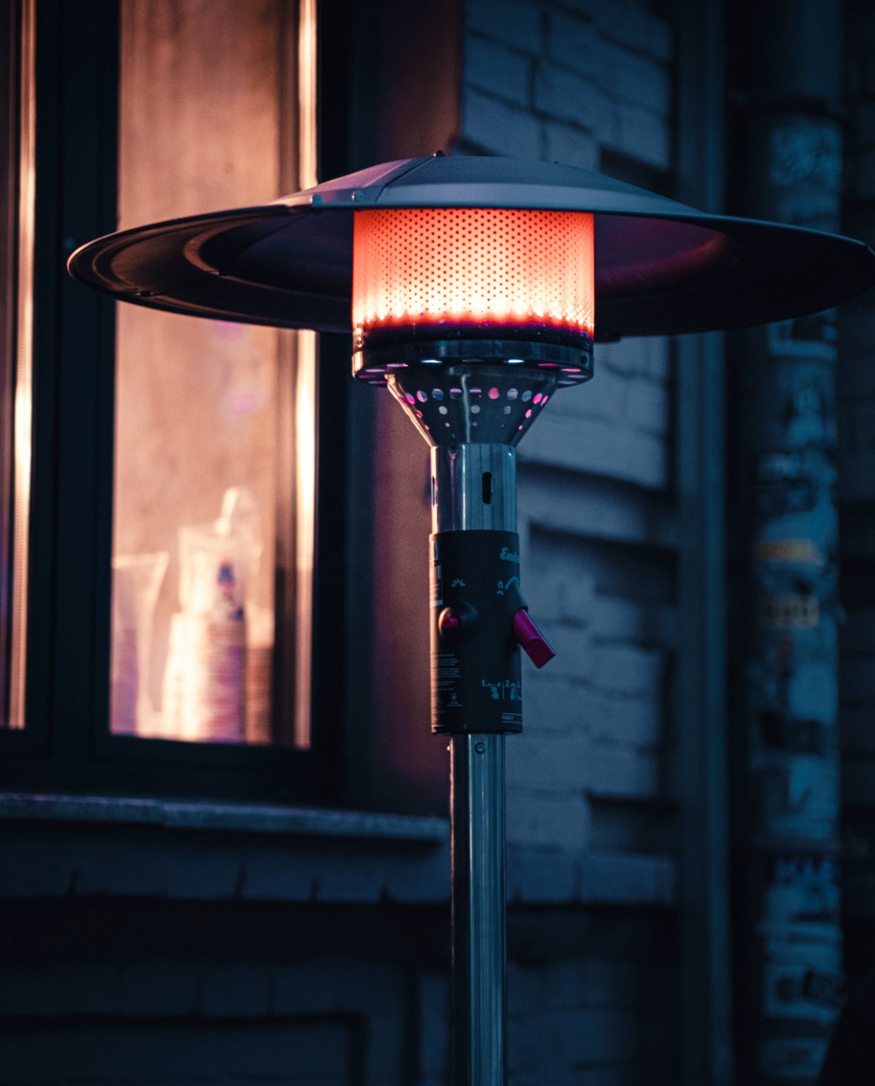 Heater zorgt voor terrasverwarming Unsplash