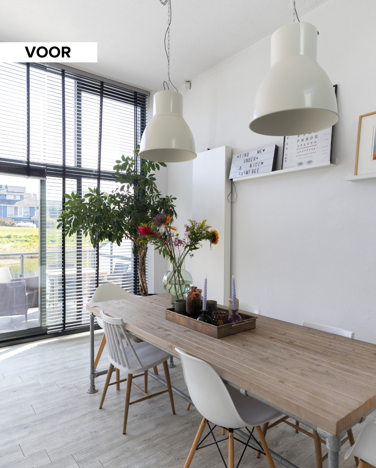 Weer verliefd op je huis aflevering 2 seizoen 23 2025, stylist Fietje in Schiedam, eethoek voor de make-over  Weer verliefd op je huis aflevering 2 seizoen 23 2025 | styling Fietje Bruijn | fotografie Sonja Velda