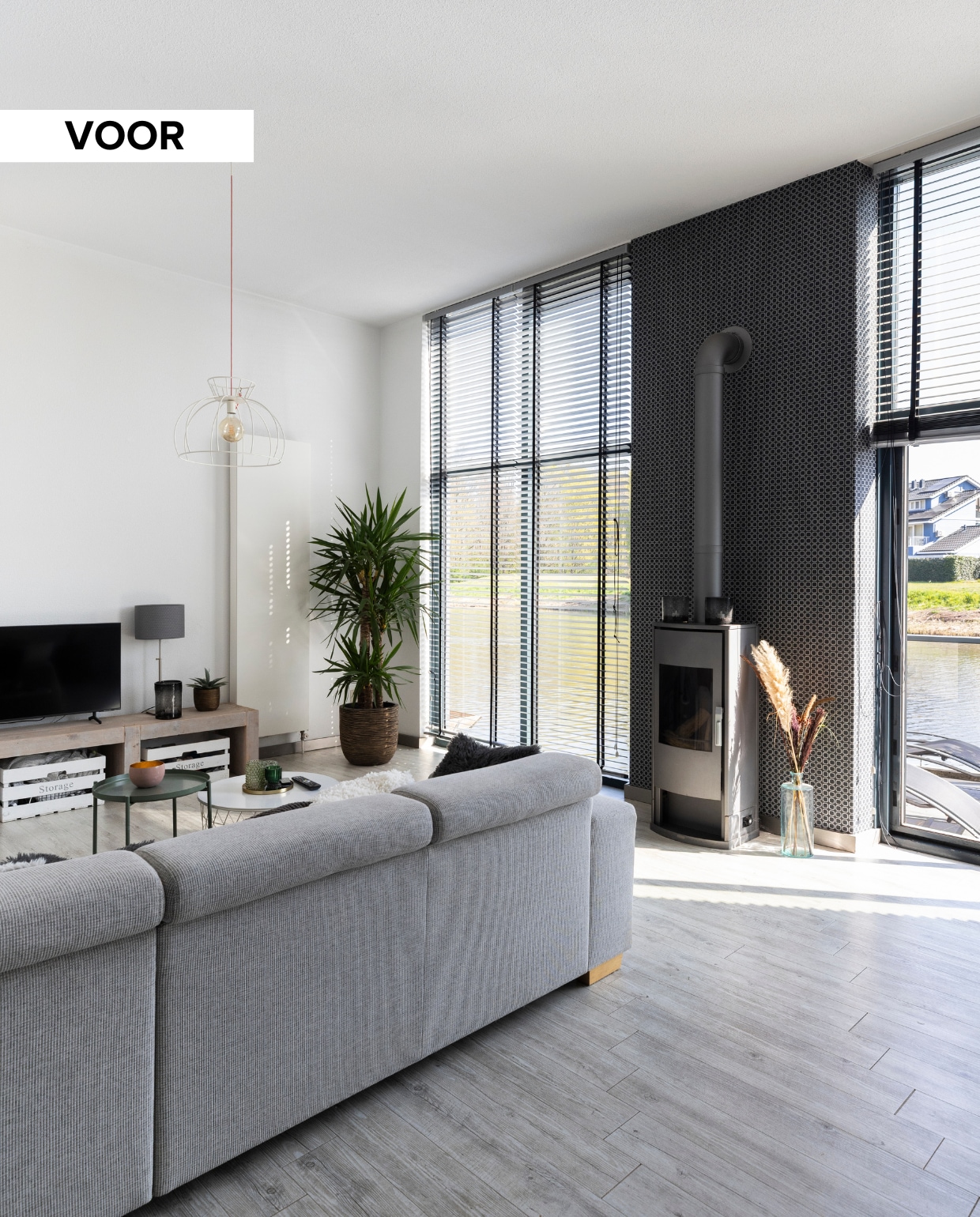 Weer verliefd op je huis aflevering 2 seizoen 23 2025, stylist Fietje in Schiedam, woonkamer voor de make-over Weer verliefd op je huis aflevering 2 seizoen 23 2025 | styling Fietje Bruijn | fotografie Sonja Velda