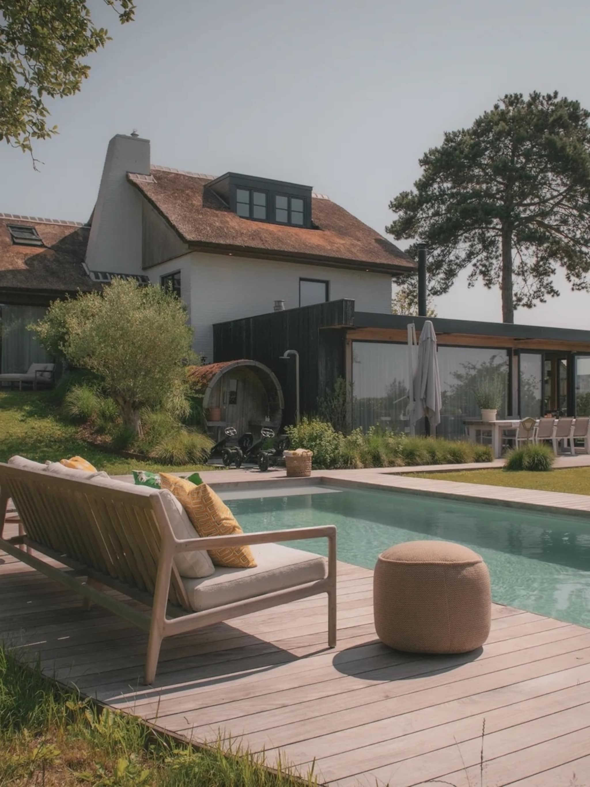 villa cadzand scandinavisch bohemian interieur