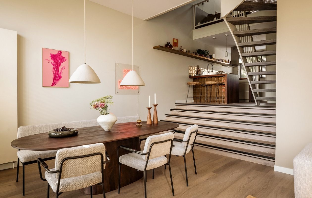 Weer verliefd op je huis aflevering 2 seizoen 23 2025, stylist Fietje in Schiedam, eethoek Weer verliefd op je huis aflevering 2 seizoen 23 2025 | styling Fietje Bruijn | fotografie Sonja Velda