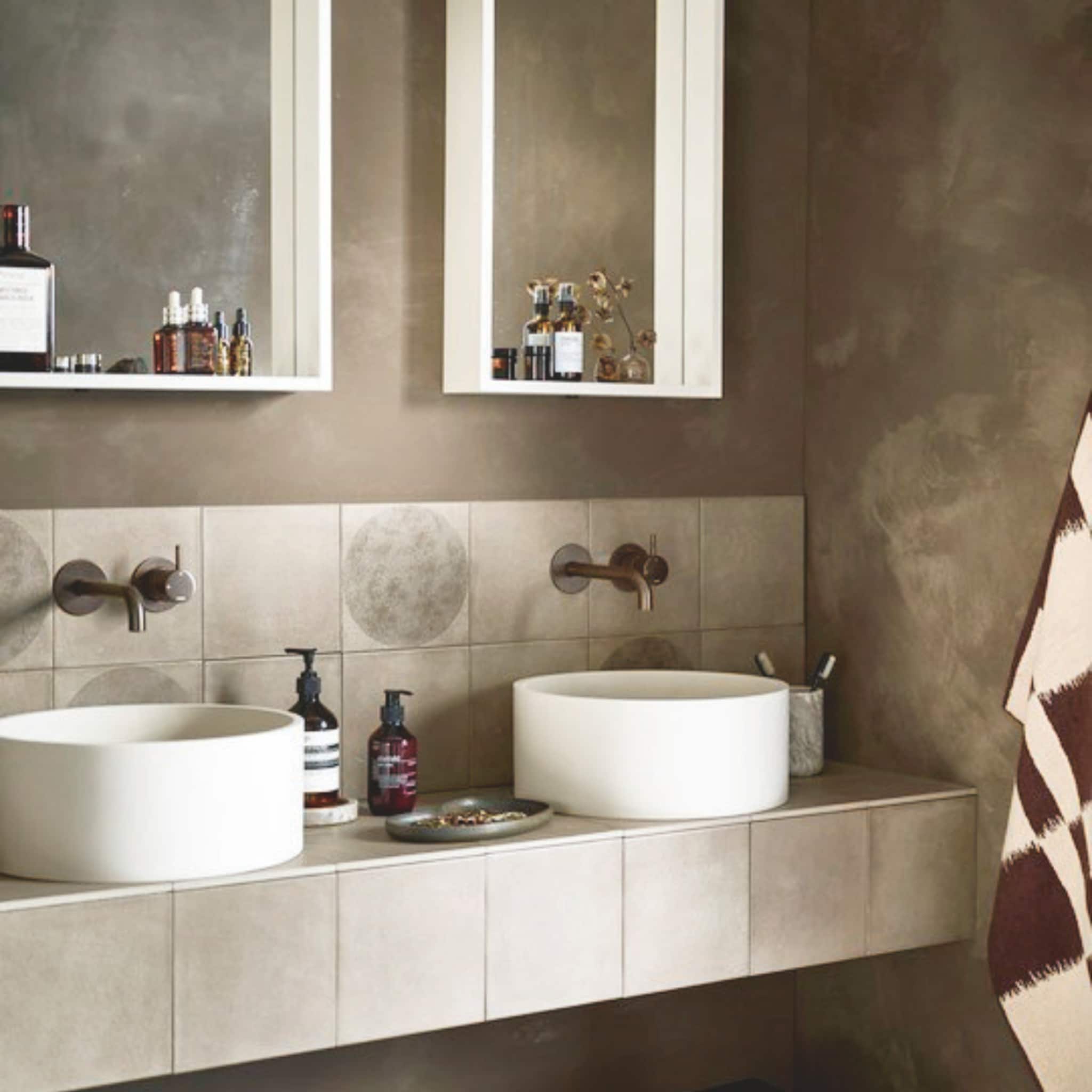 ontwerp een design badkamer