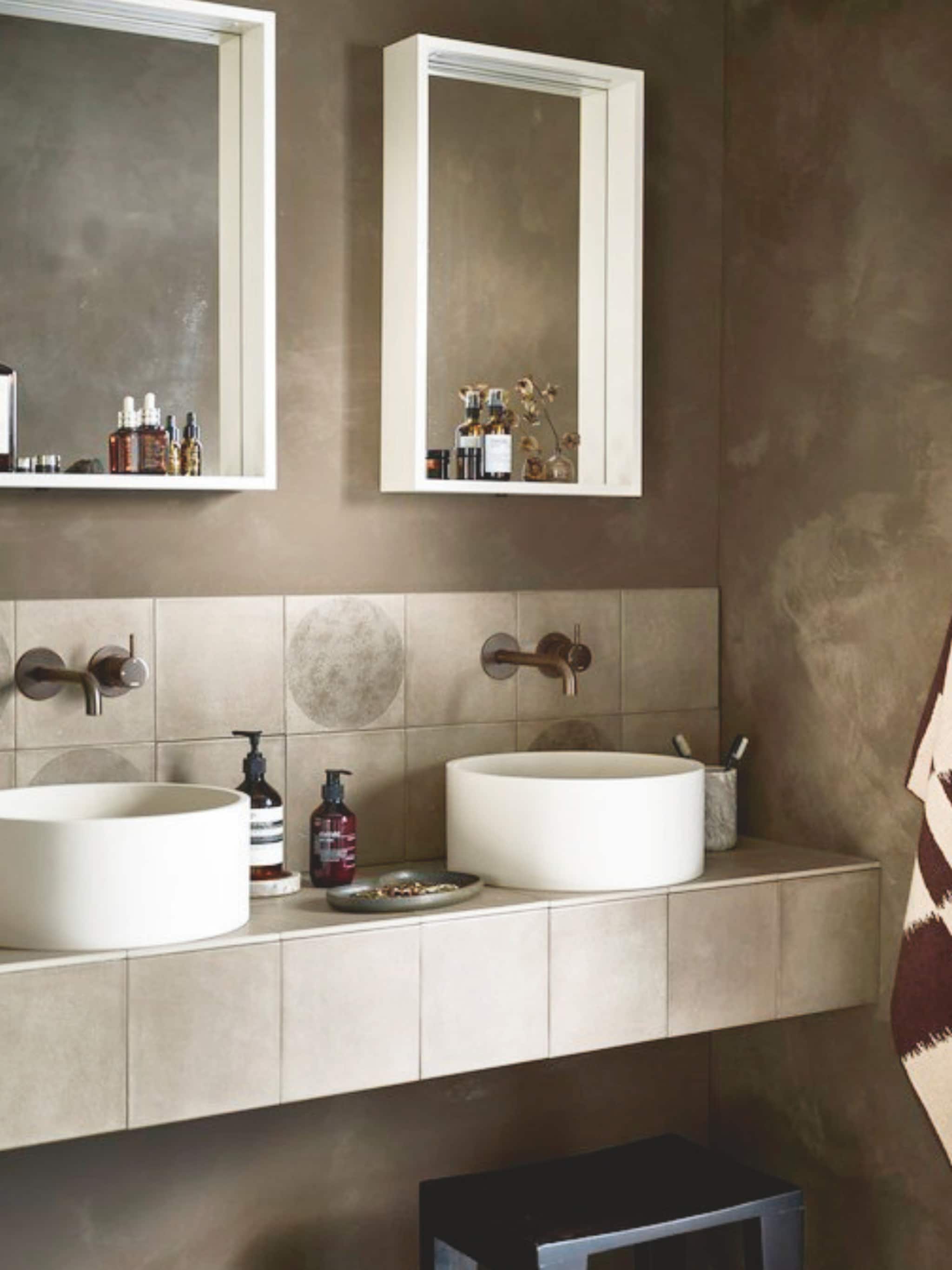 ontwerp een design badkamer
