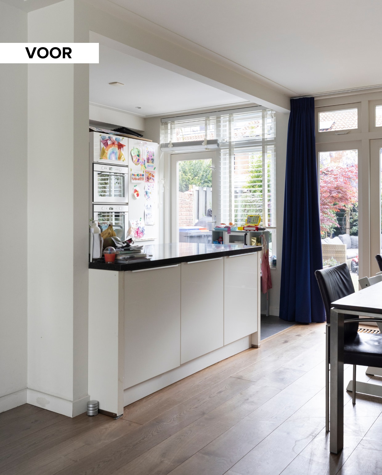vtwonen Weer verliefd op je huis aflevering 3 seizoen 23 2025, stylist Liza in Haarlem, keuken voor de make-over vtwonen Weer verliefd op je huis aflevering 3 seizoen 23 2025 | styling Liza Wassenaar | fotografie Margriet Hoekstra