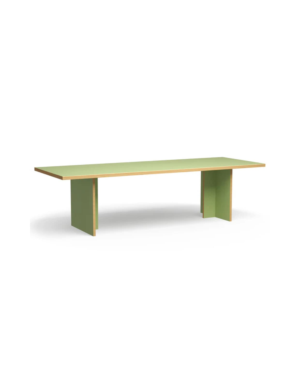 Shop op shop.vtwonen.nl: HKliving dinertafel rechthoekig, hout, pistachio, 280x100x74 cm (lxbxh) € 2995,-. HKliving