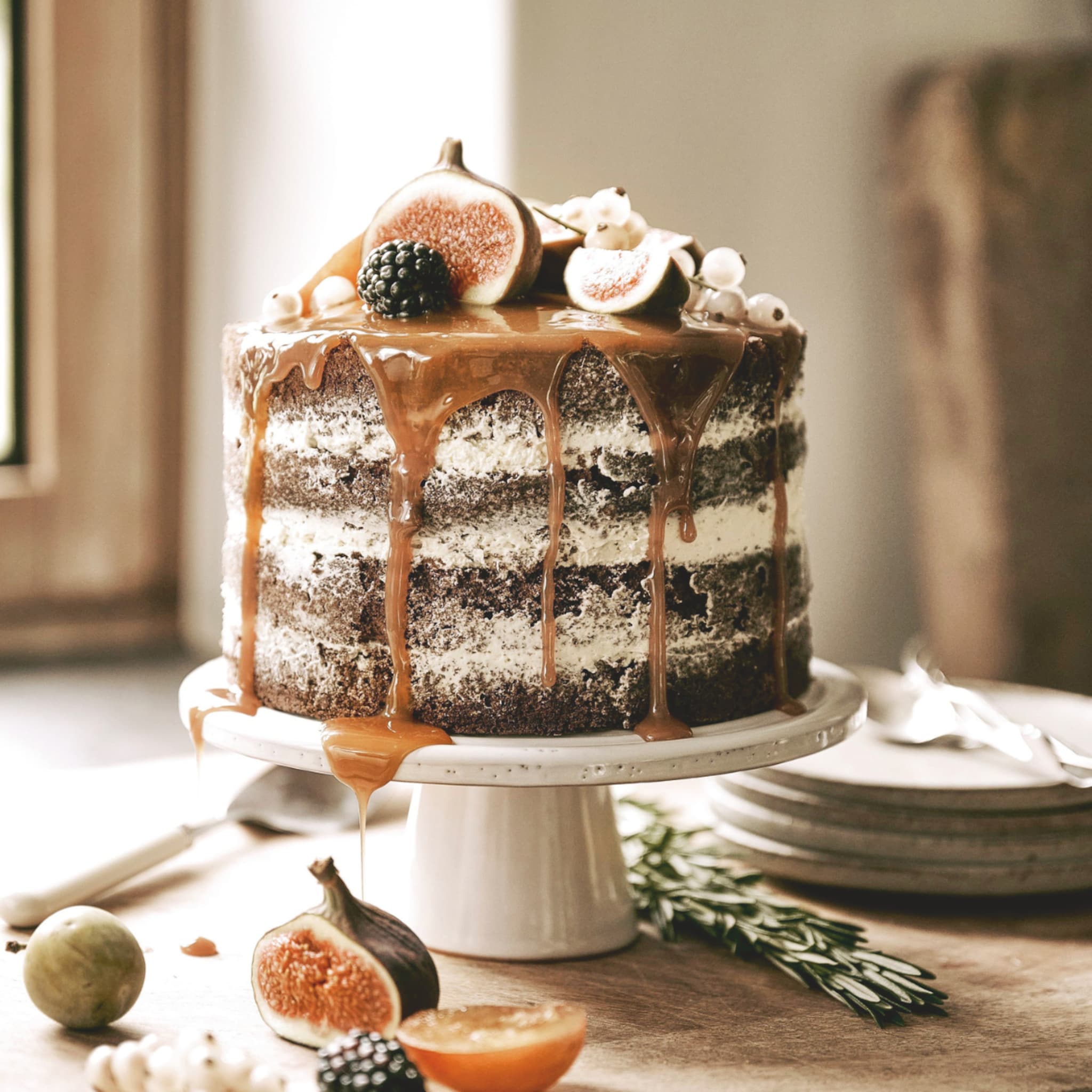recept chai naked cake
