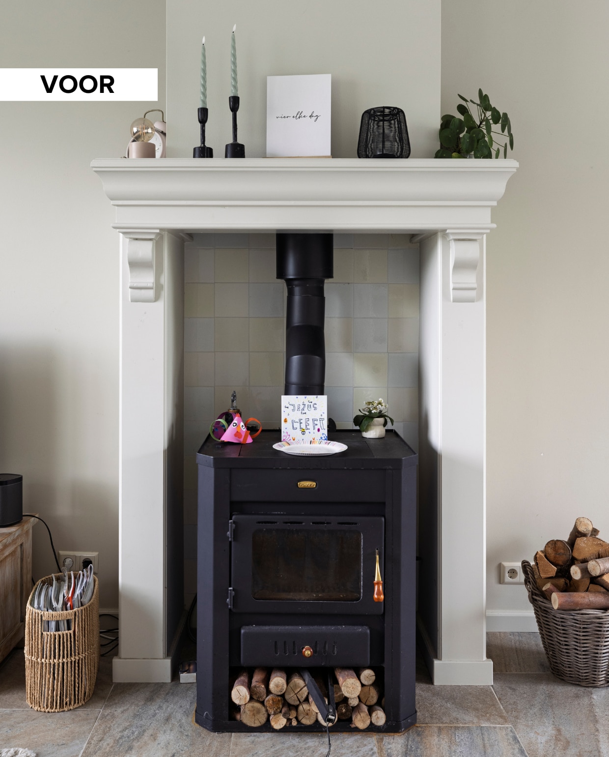 Weer verliefd op je huis aflevering 4 seizoen 23 2025, stylist Marlies in Oudewater, woonkamer voor de make-over vtwonen Weer verliefd op je huis aflevering 4 seizoen 23 2025 | styling Marlies Does | fotografie Margriet Hoekstra
