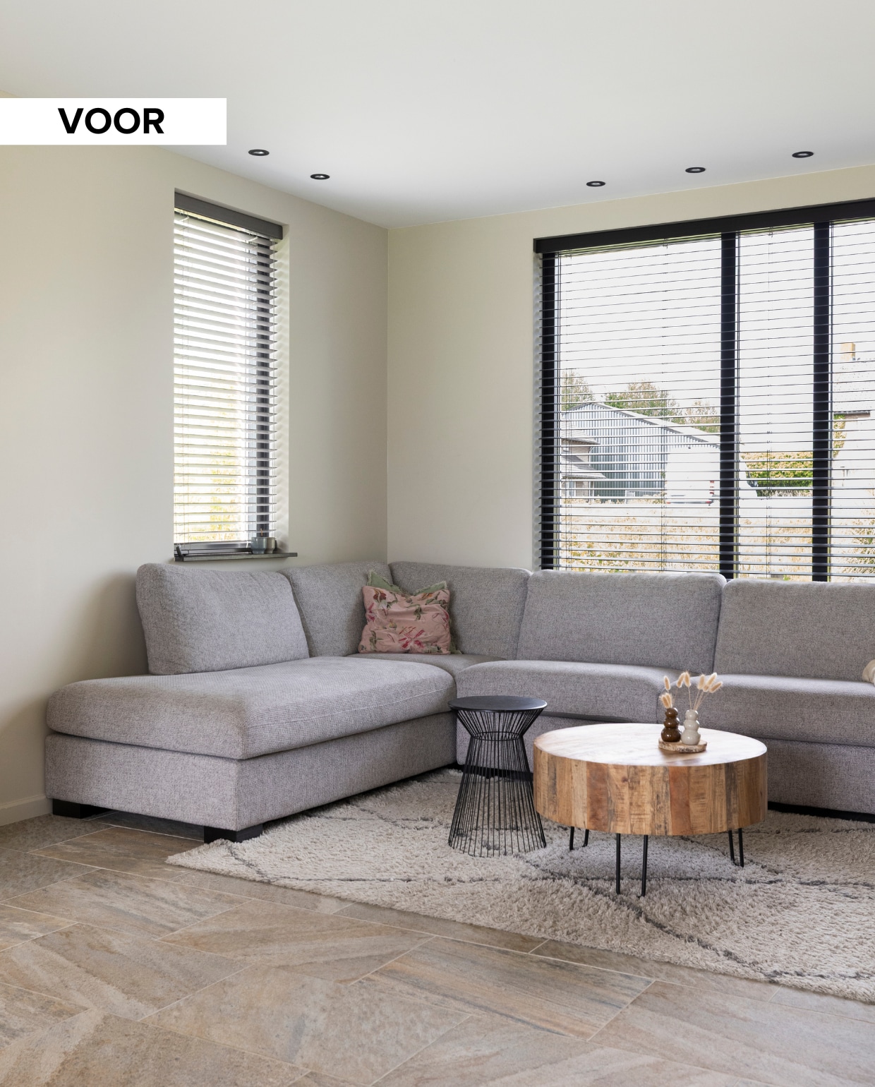 Weer verliefd op je huis aflevering 4 seizoen 23 2025, stylist Marlies in Oudewater, woonkamer voor de make-over vtwonen Weer verliefd op je huis aflevering 4 seizoen 23 2025 | styling Marlies Does | fotografie Margriet Hoekstra