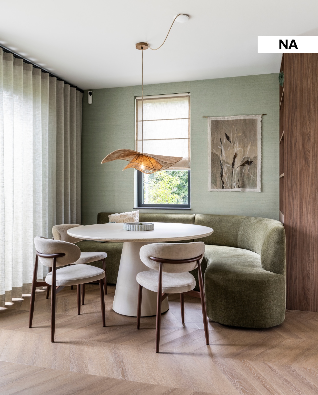 Weer verliefd op je huis aflevering 4 seizoen 23 2025, stylist Marlies in Oudewater, eethoek na de make-over vtwonen Weer verliefd op je huis aflevering 4 seizoen 23 2025 | styling Marlies Does | fotografie Margriet Hoekstra