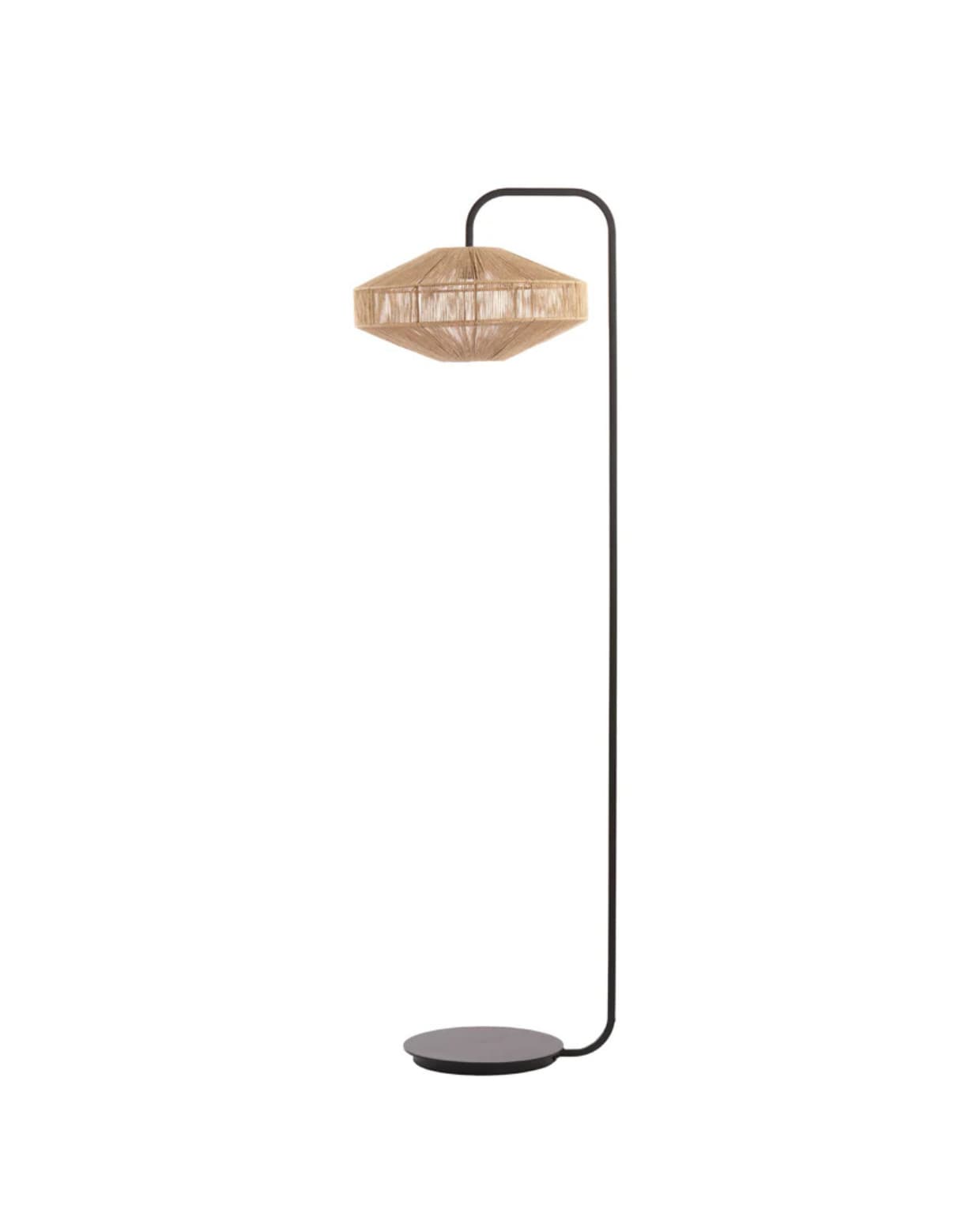 Shop op shop.vtwonen.nl: Light & Living vloerlamp  Lyra, metaal, bruin, 164 cm € 199,-. Light & Living
