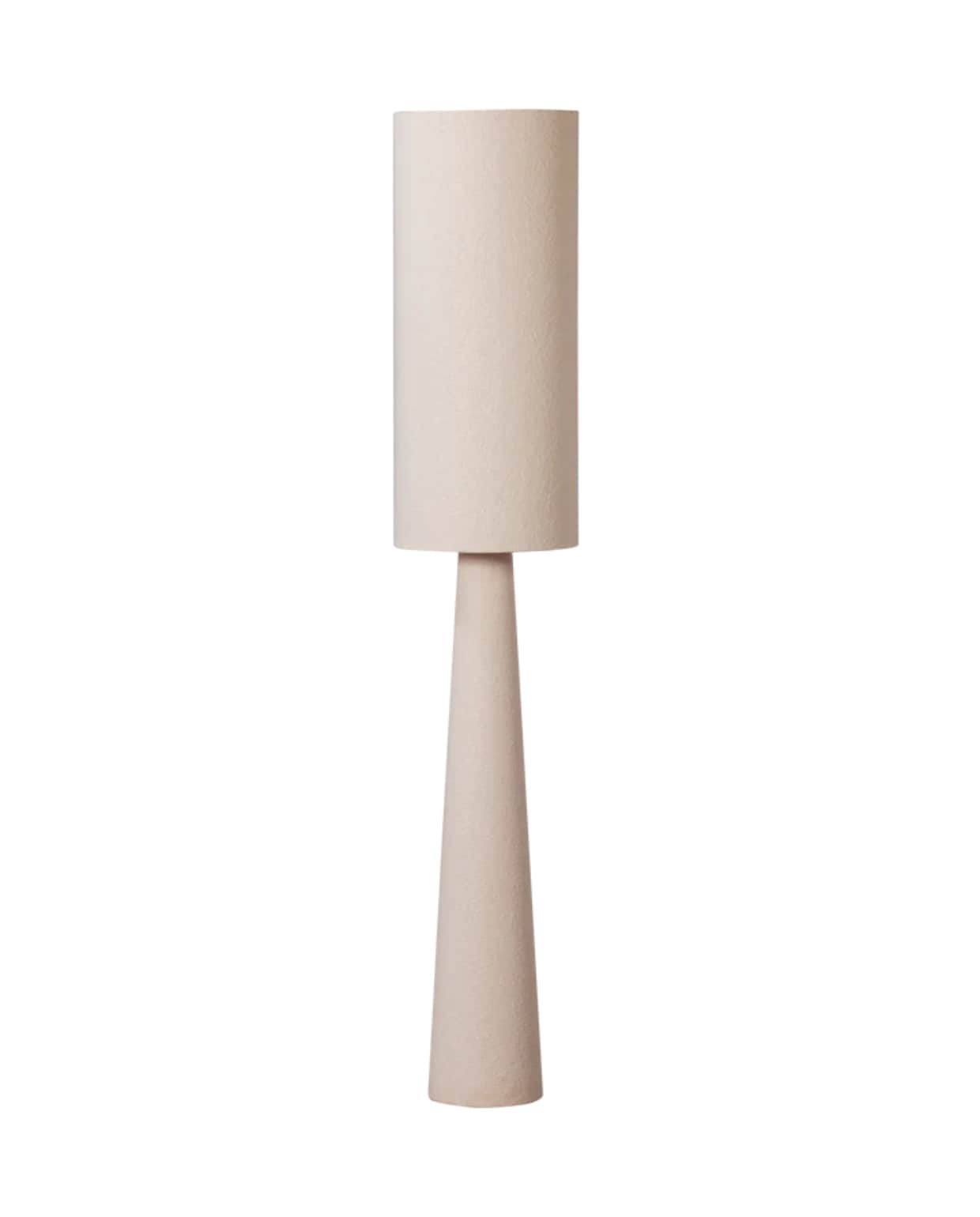 Shop op shop.vtwonen.nl: Woood vloerlamp Loft, metaal en bouclé, naturel, 35x187 cm (Øxh) € 279,-. Woood