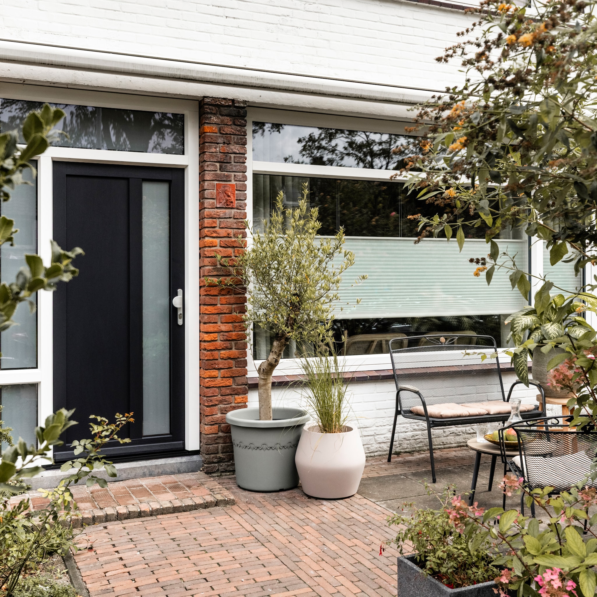 meer privacy in de voortuin