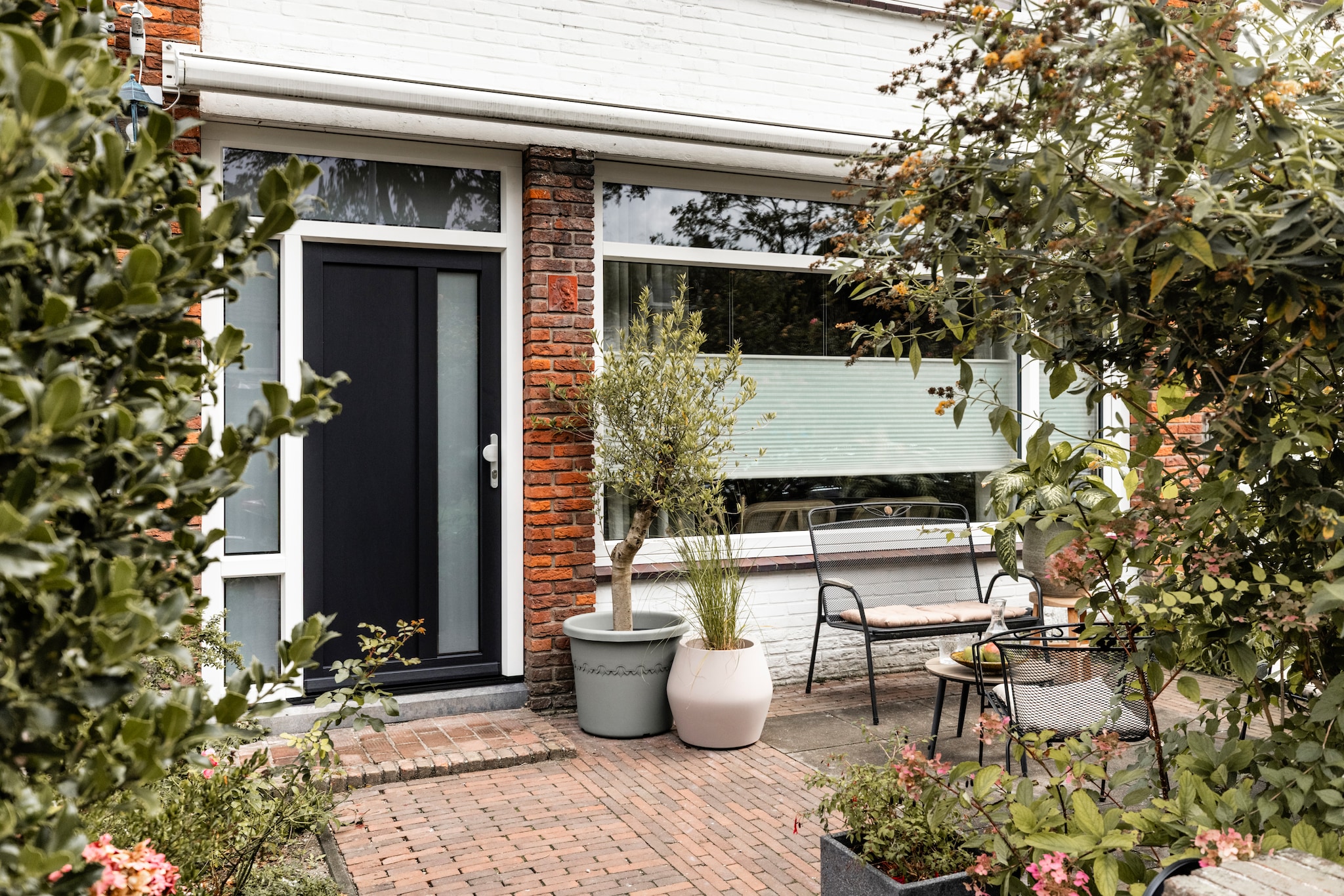 meer privacy in de voortuin