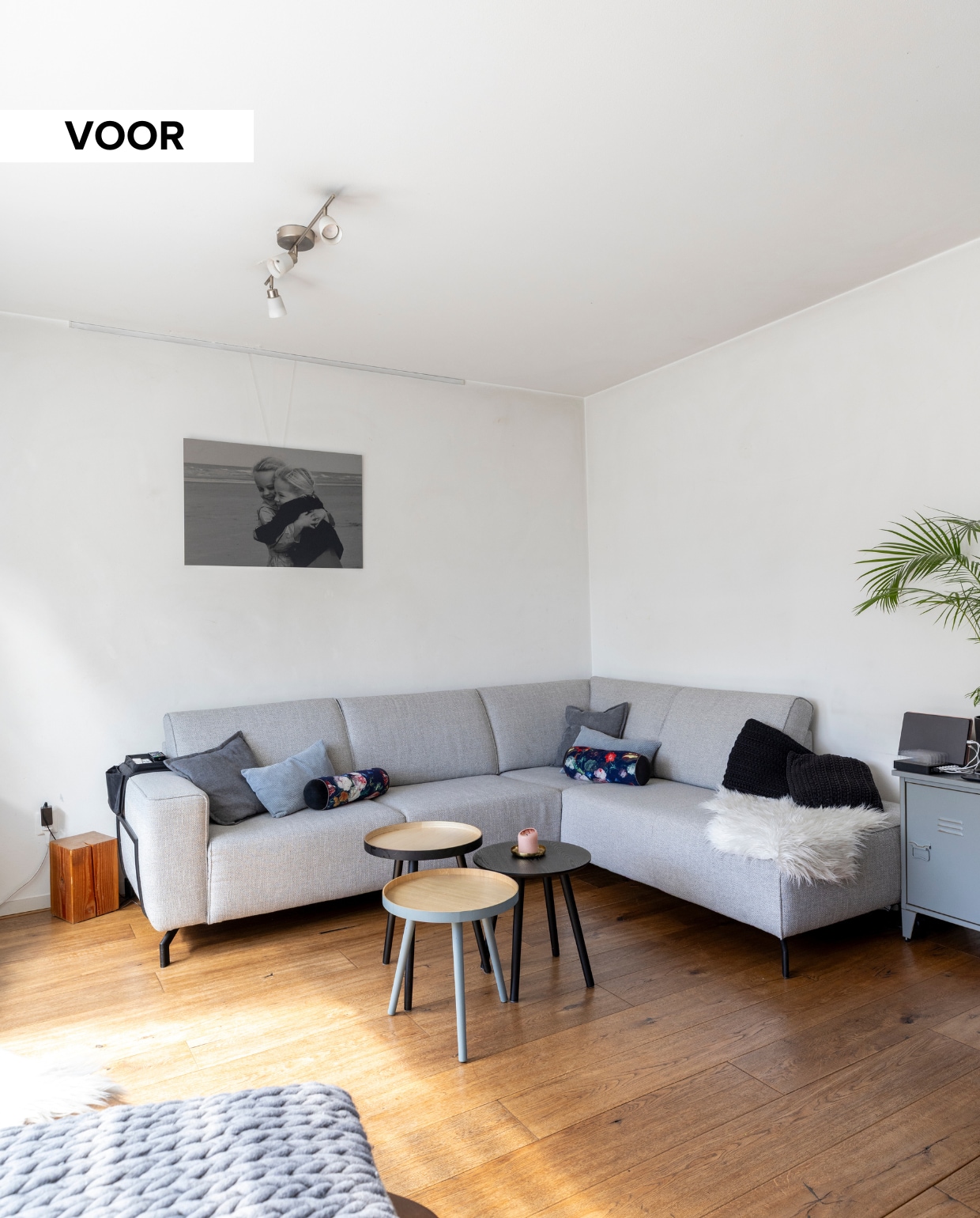 Weer verliefd op je huis aflevering 6 seizoen 23 2025, stylist Fietje in Hoofddorp, woonkamer voor de make-over vtwonen Weer verliefd op je huis aflevering 6 seizoen 23 2025 | styling Fietje Bruijn | fotografie Sonja Velda