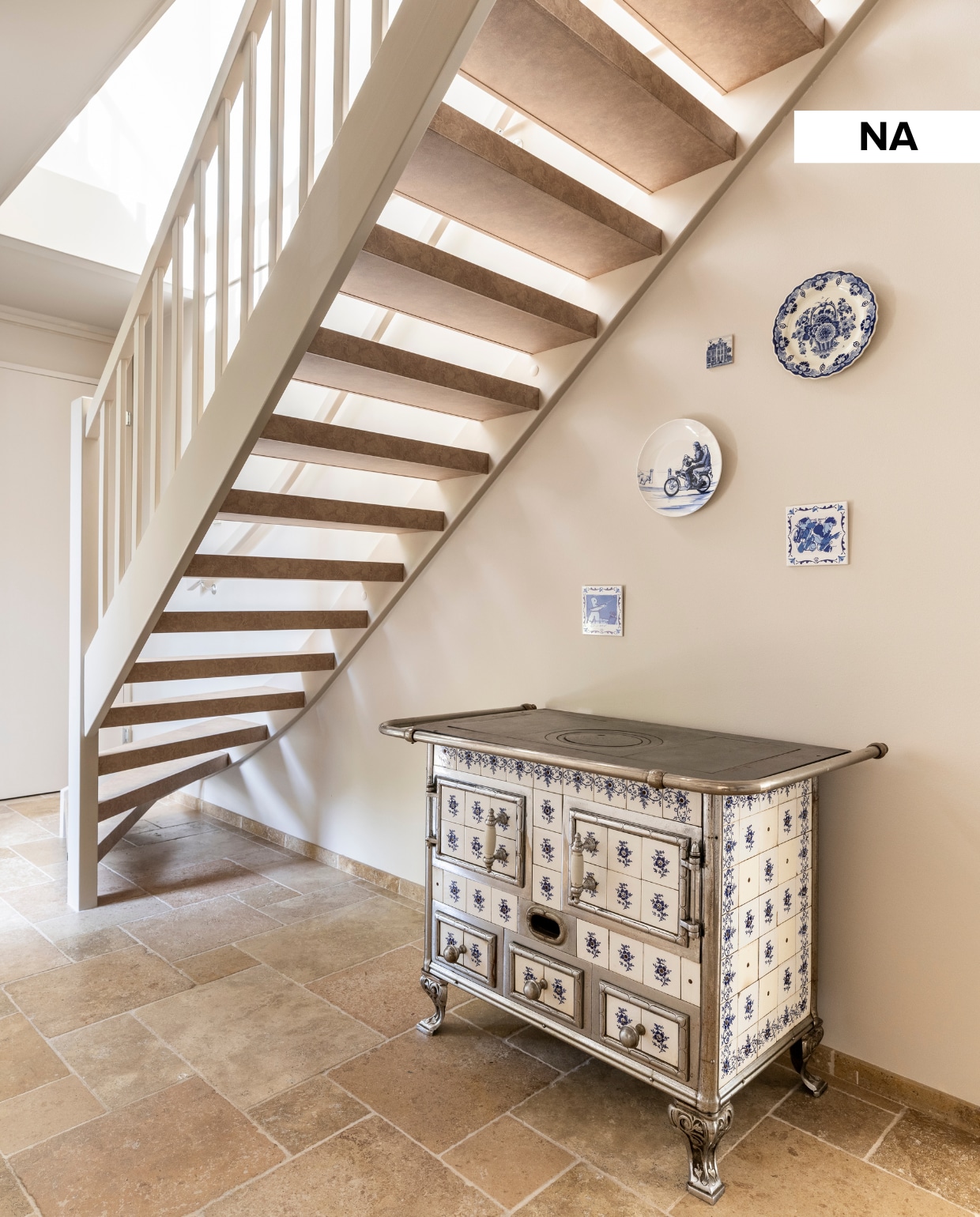 Weer verliefd op je huis aflevering 5 seizoen 23 2025, stylist Frans in Amersfoort, hal na de make-over Weer verliefd op je huis aflevering 5 seizoen 23 2025 | styling Frans Uyterlinde | fotografie Margriet Hoekstra