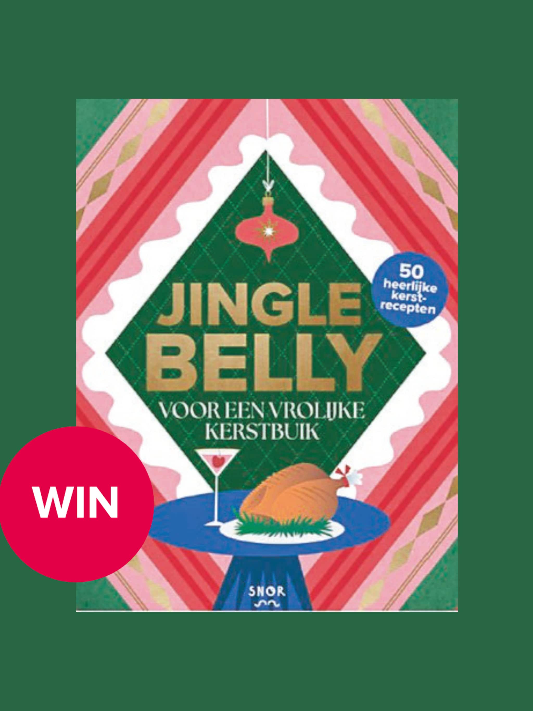 winactie 5x boek jingle belly