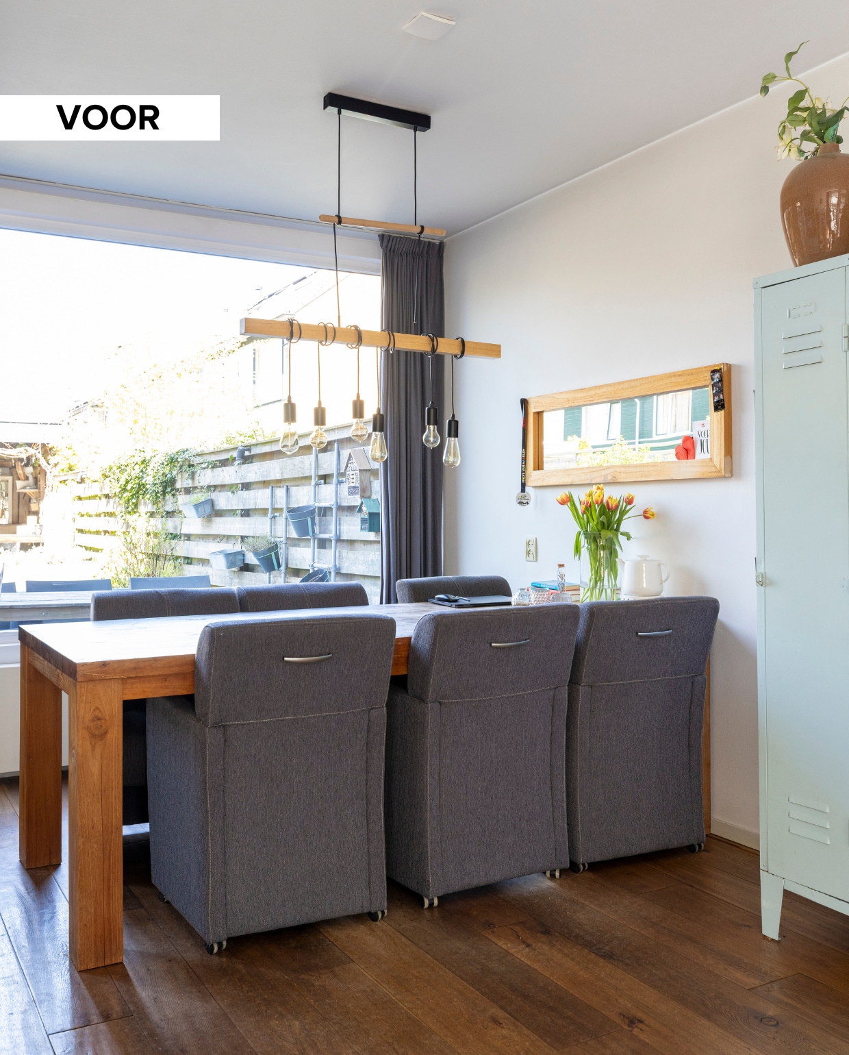 Weer verliefd op je huis aflevering 6 seizoen 23 2025, stylist Fietje in Hoofddorp, eethoek voor de make-over vtwonen Weer verliefd op je huis aflevering 6 seizoen 23 2025 | styling Fietje Bruijn | fotografie Sonja Velda