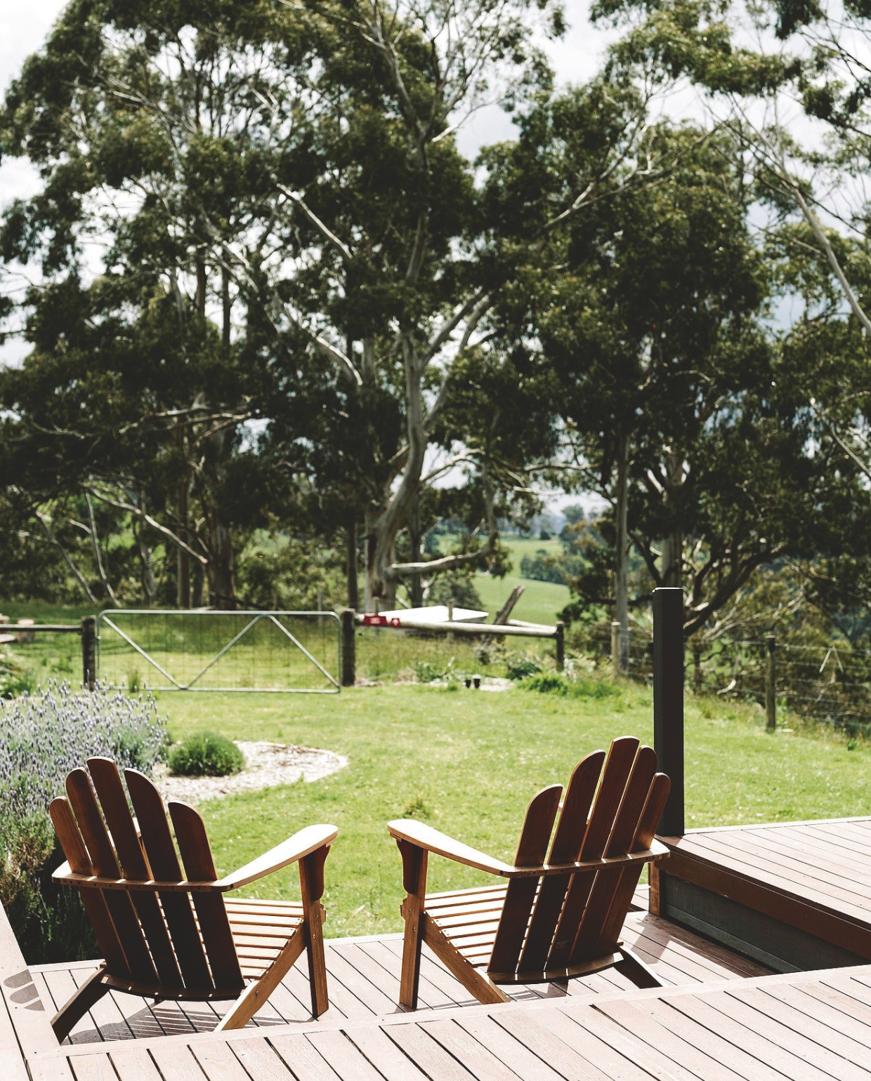 Soortgelijke stoelen The Bear Chair. vtwonen landelijk 10-2025 | productie Living Inside | styling Belle Hemming | fotografie Marnie Hawson