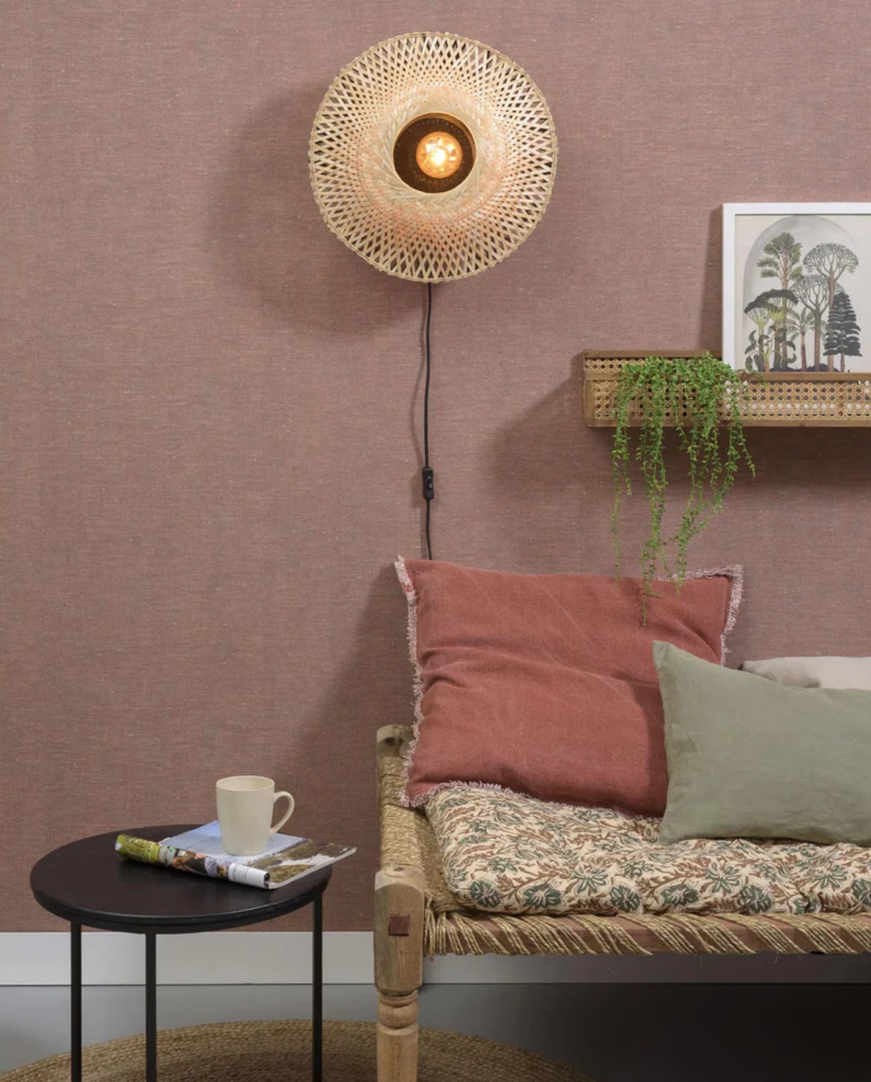 GOOD&MOJO hanglamp Kalimantan - bruin GOOD&MOJO