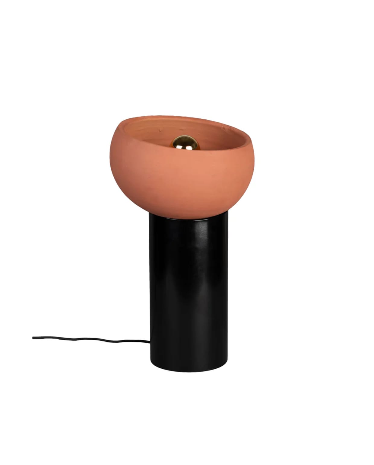 Dutchbone Zahra tafellamp M in terracotta. Dutchbone