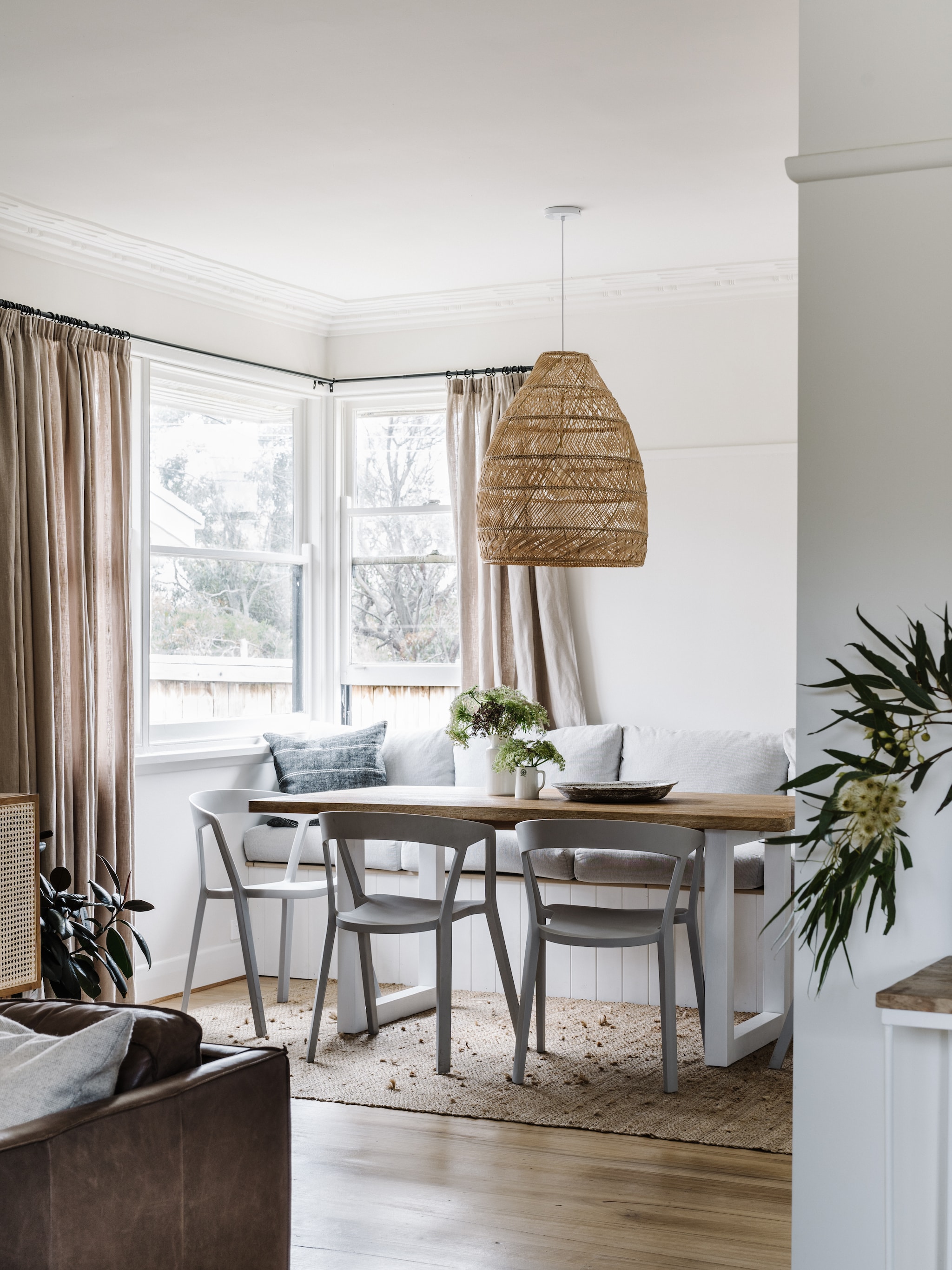 binnenkijken kustcottage vintage en natuurlijke tinten