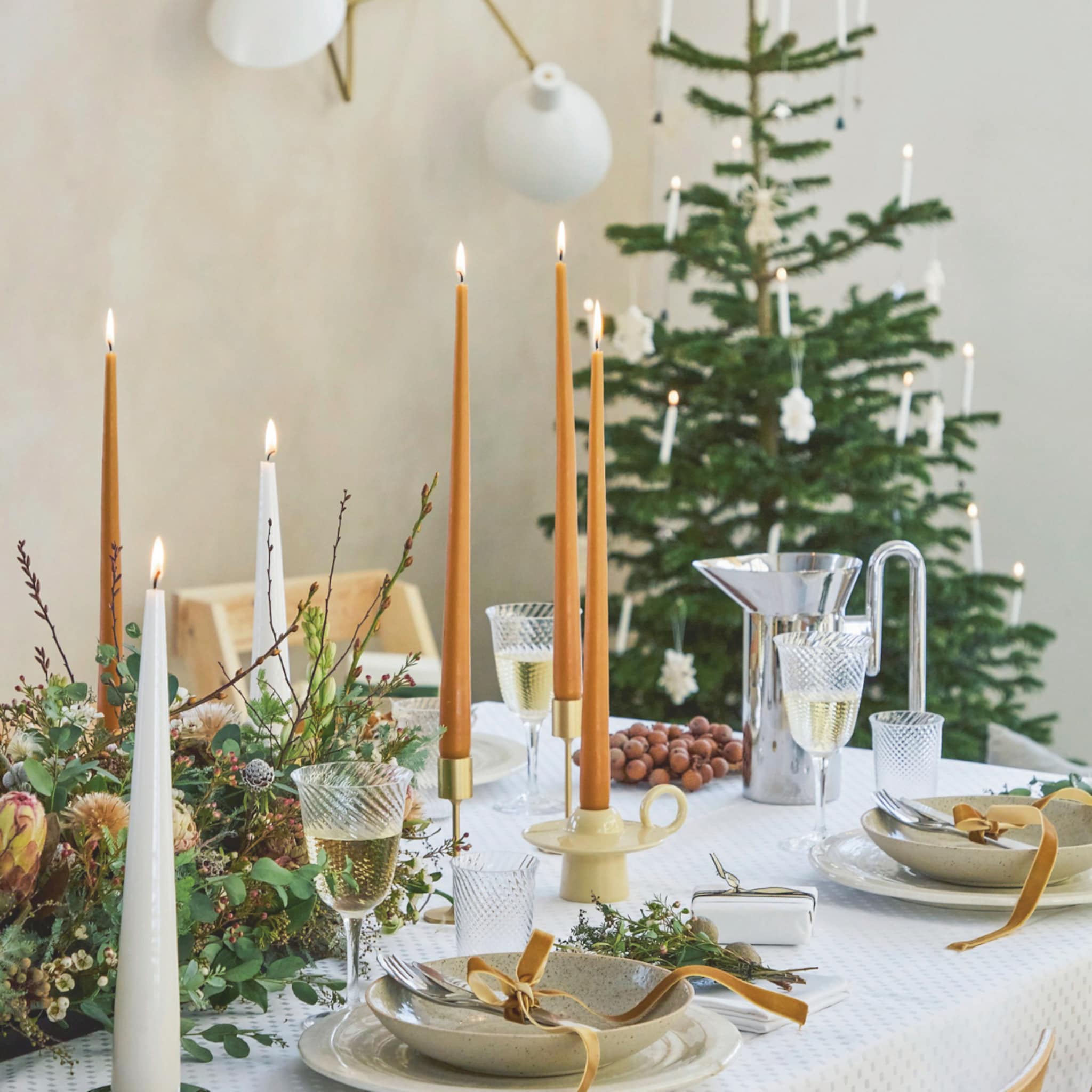 zo creeer je een rustige natuurlijke kerstlook