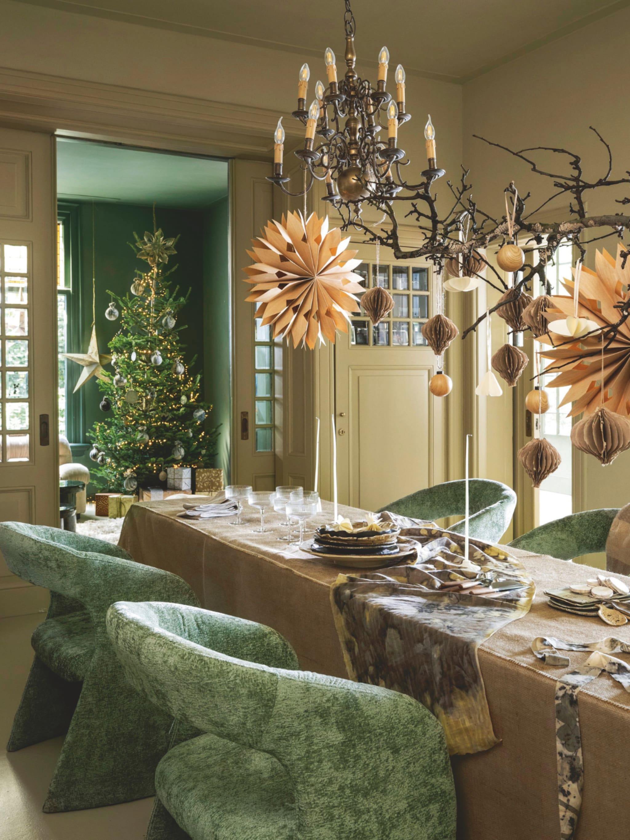 kerstversiering voor het hele huis