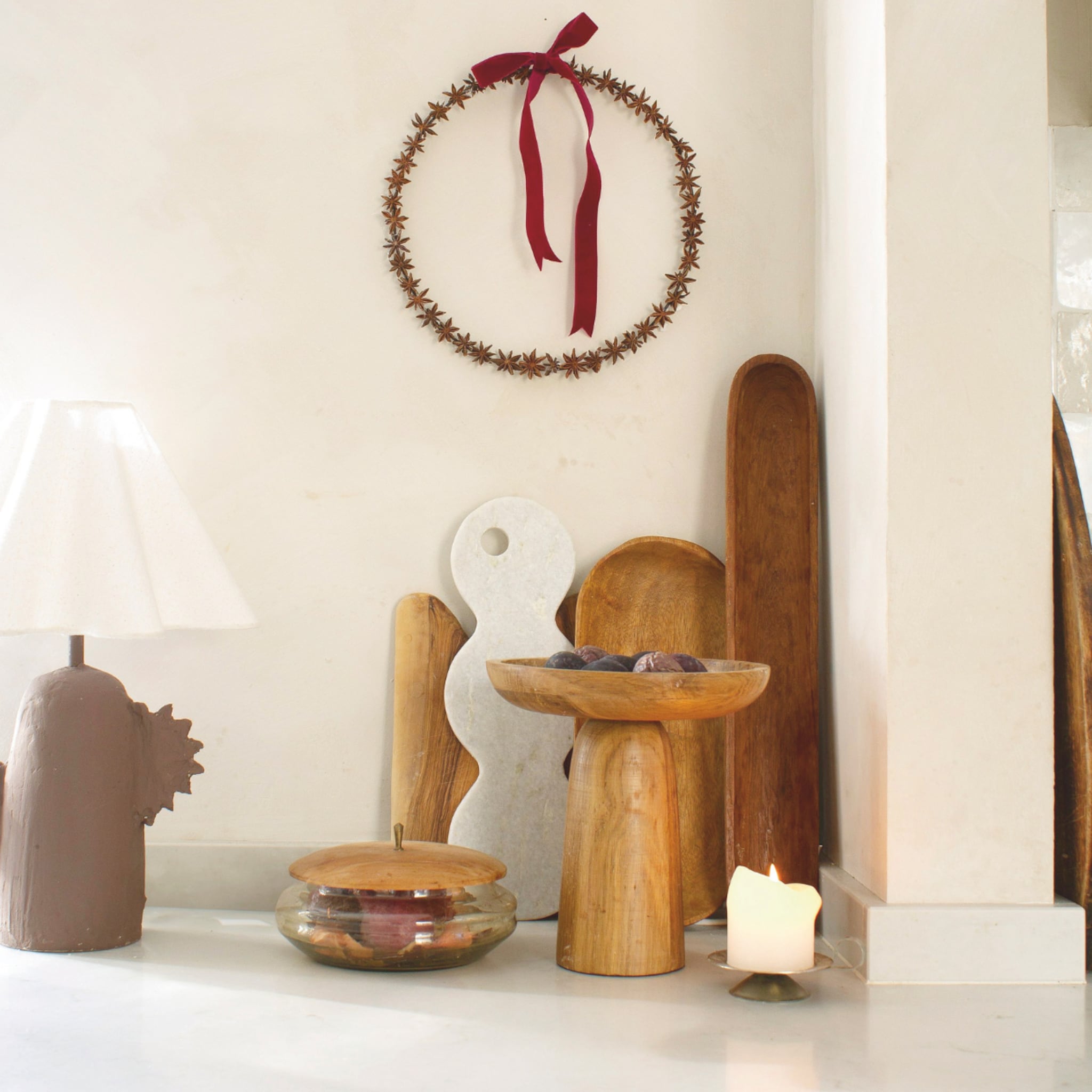 diy kerstkrans steranijs vtwonen