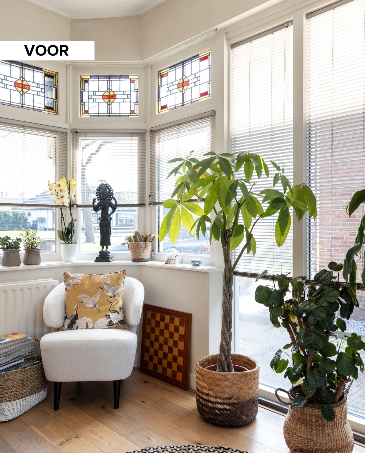 vtwonen Weer verliefd op je huis aflevering 8 seizoen 23 2025, stylist Frans in Naaldwijk, serre voor de make-over vtwonen Weer verliefd op je huis aflevering 8 seizoen 23 2025 | styling Frans Uyterlinde | fotografie Margriet Hoekstra