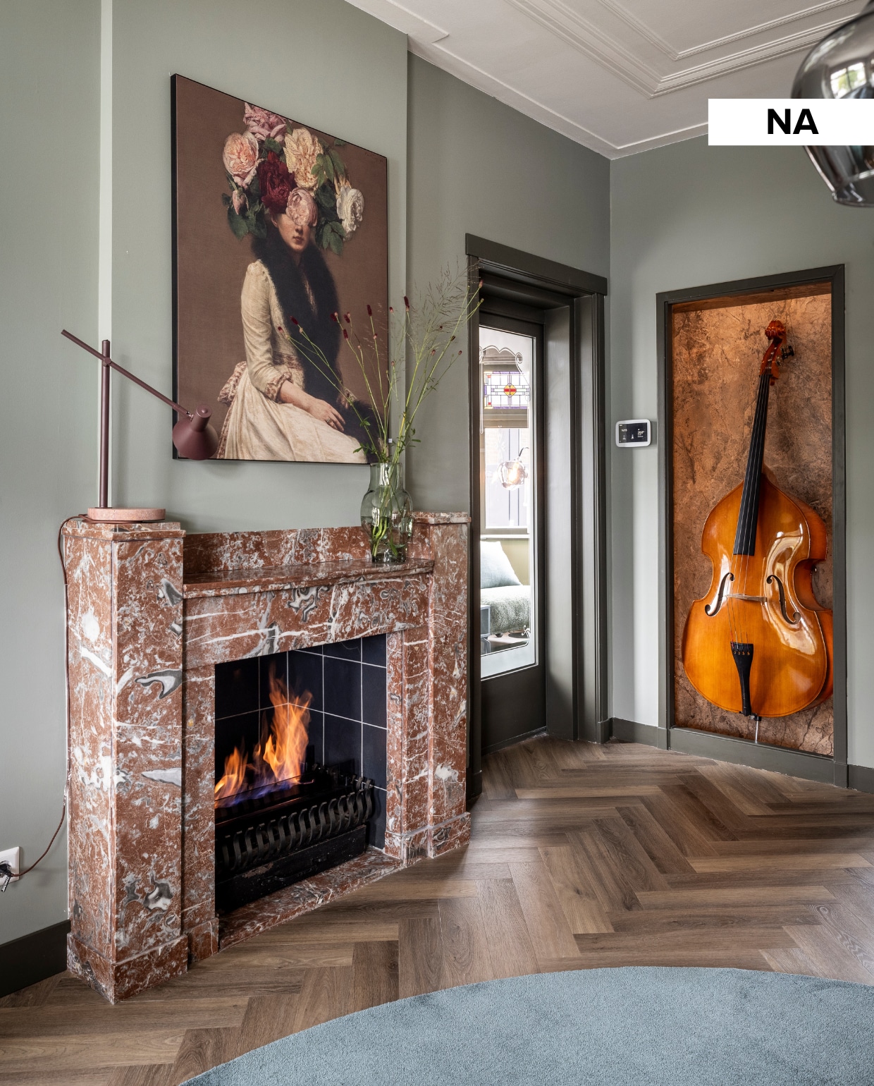 vtwonen Weer verliefd op je huis aflevering 8 seizoen 23 2025, stylist Frans in Naaldwijk, zitkamer na de make-over vtwonen Weer verliefd op je huis aflevering 8 seizoen 23 2025 | styling Frans Uyterlinde | fotografie Margriet Hoekstra
