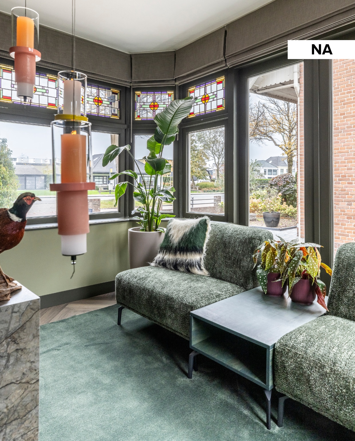 vtwonen Weer verliefd op je huis aflevering 8 seizoen 23 2025, stylist Frans in Naaldwijk, serre na de make-over vtwonen Weer verliefd op je huis aflevering 8 seizoen 23 2025 | styling Frans Uyterlinde | fotografie Margriet Hoekstra