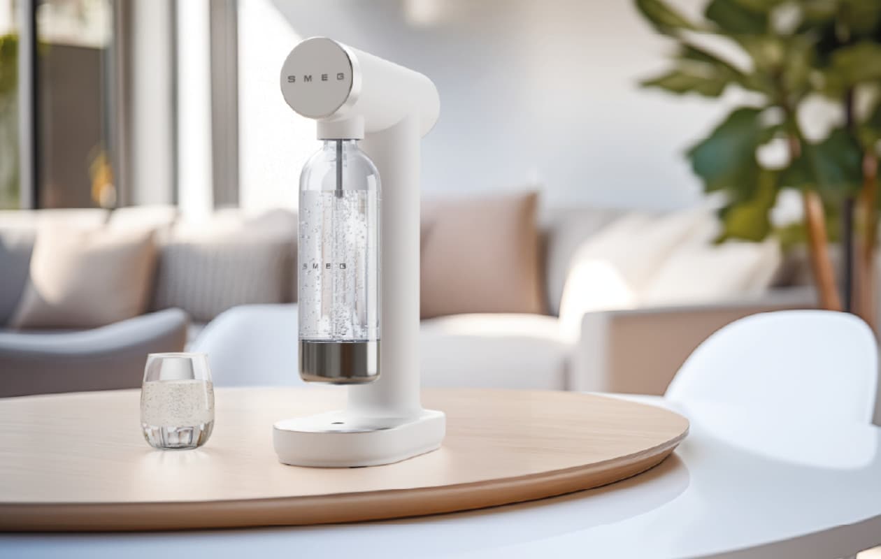 laat het bruisen win een stijlvolle sodamaker van smeg