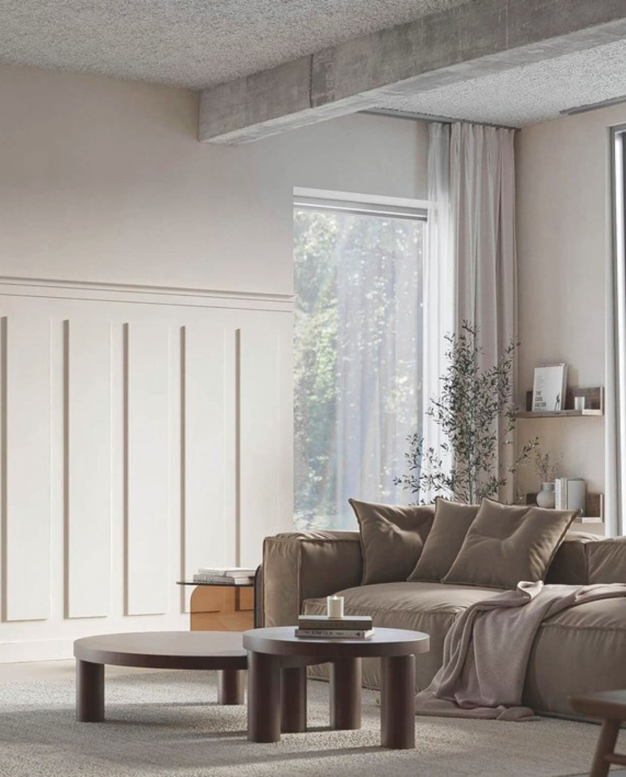 Orac Decor plint SX207, duropolymeer, wit, 200x1,3x25 cm (bxdxh) € 61,20 (oracdecor.com). vtwonen Landelijk 11-2025 | styling Miriam Hannemann | fotografie André Reuter