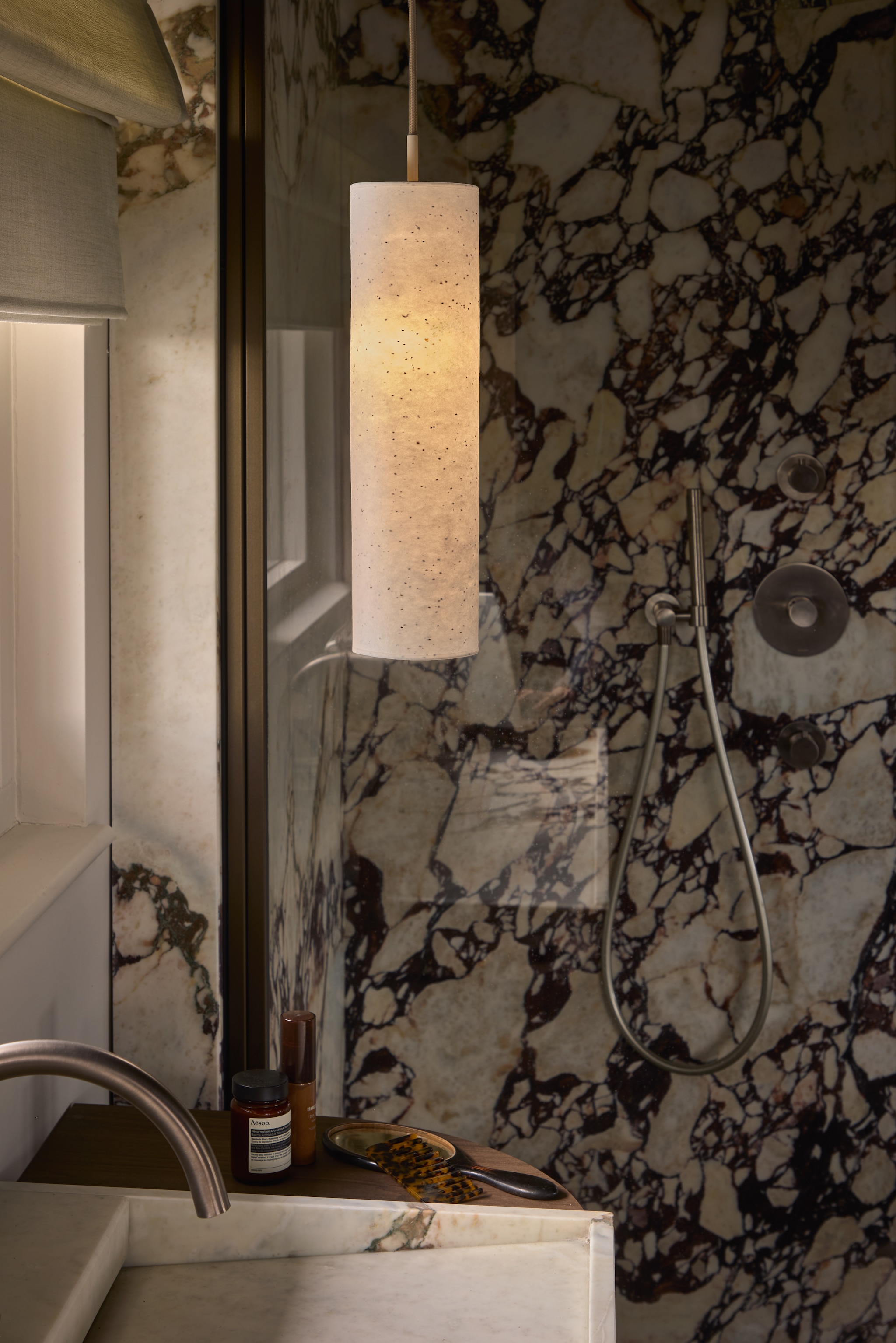 glazen douchewand badkamer