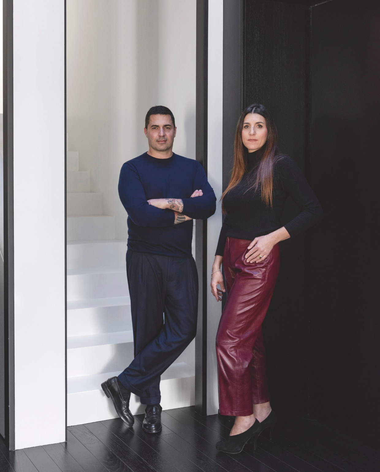 Bewoners Marilù Mellino en Lucio Giordano. Stijlvol Wonen 10-2025 | fotografie Nathalie Krag | tekstbewerking Tanne Donjacour Gielen