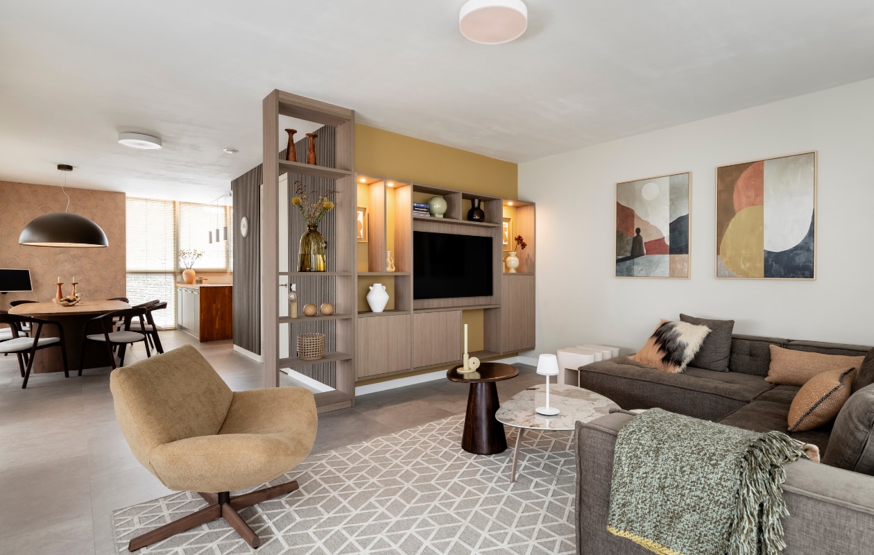 vtwonen Weer verliefd op je huis aflevering 10 seizoen 23 2025, zitkamer vtwonen Weer verliefd op je huis aflevering 10 seizoen 23 2025 | styling Fietje Bruijn | fotografie Margriet Hoekstra